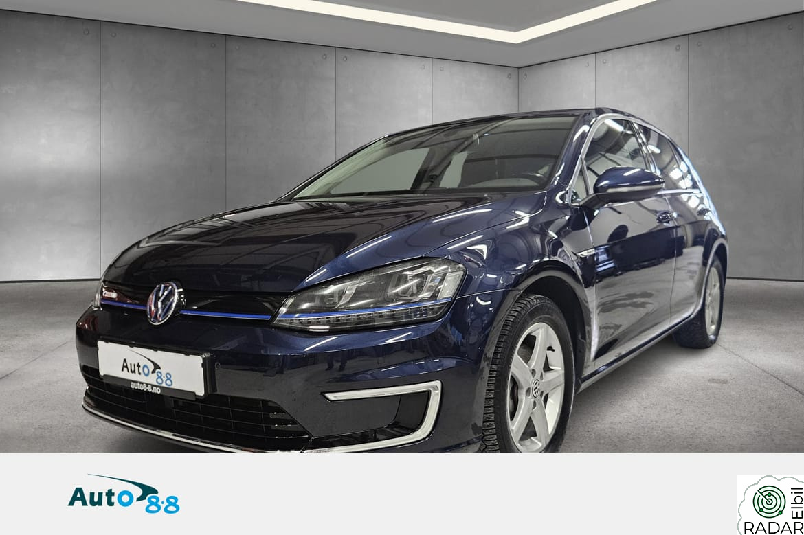 VOLKSWAGEN GOLF e-Golf Acc/kam. |BRUKTBILKAMPANJE!|