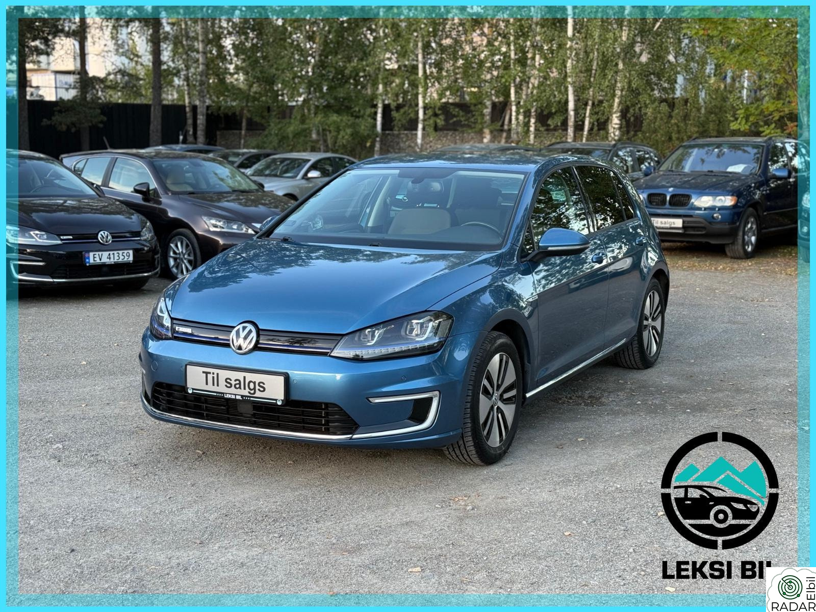 VOLKSWAGEN GOLF 116HK//24kW//1 EIER//NY EU//NYE TRYKKSESORNE//