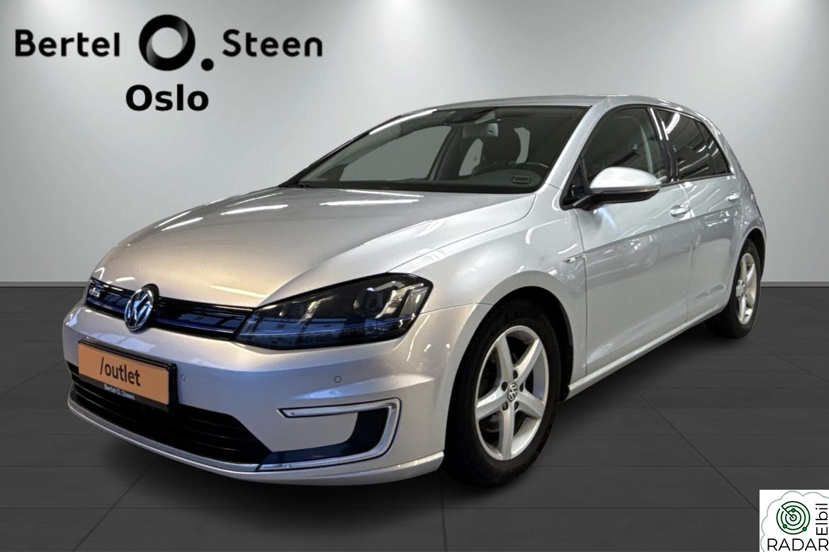 VOLKSWAGEN GOLF e-Golf Exclusive TILSTANDSRAPPORT/ACC/SKINN/KAMERA