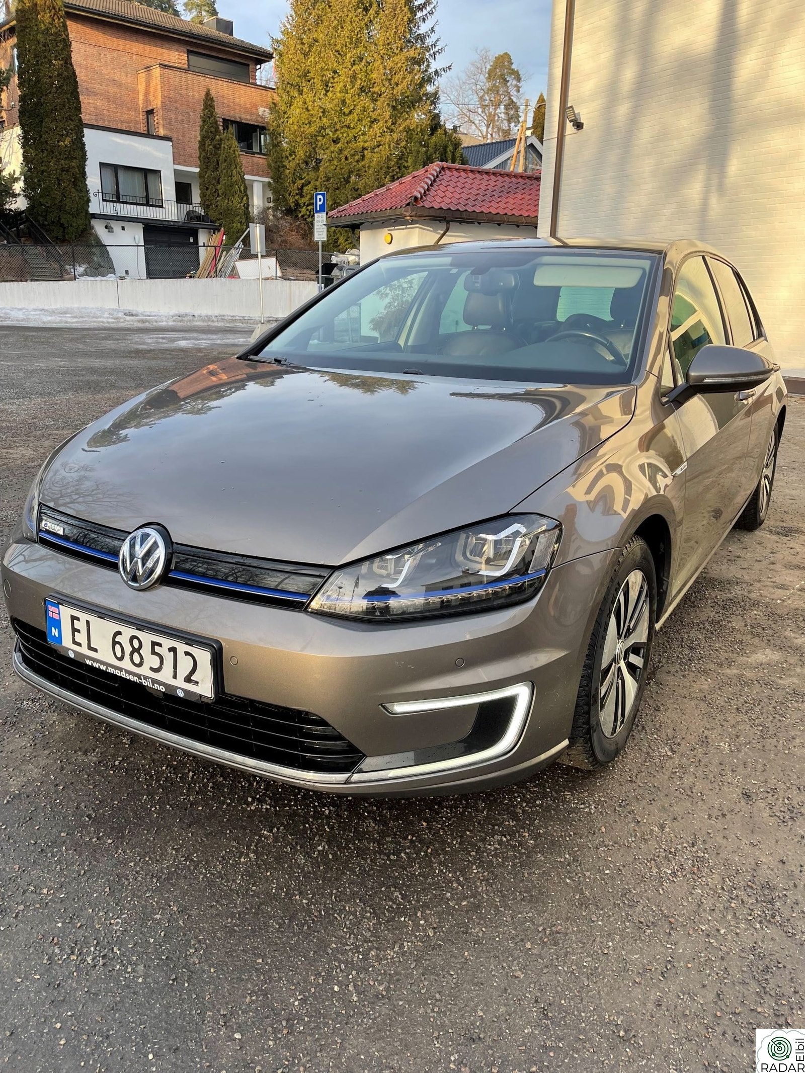 VOLKSWAGEN GOLF E-GOLF 85kW/NORSK/ACC/SKINN/VARMEPUMPE