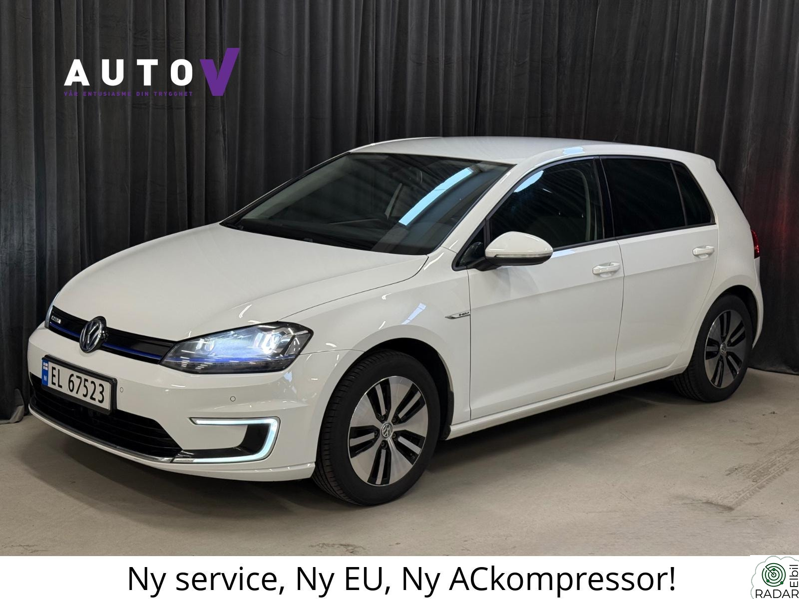 VOLKSWAGEN GOLF 115HK LED/R.kamera/Navi/Bluetooth/Servicehistorikk/NYEU