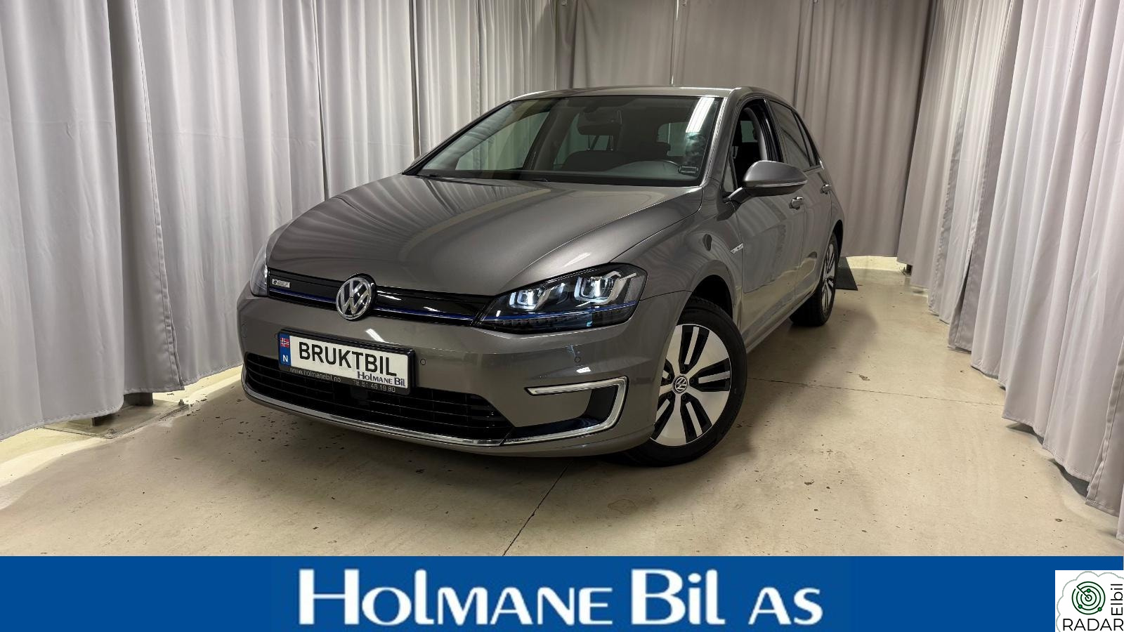 VOLKSWAGEN GOLF e-Golf 1 eier/Norsk/Ryggekamera/ACC/2hjulsett/++