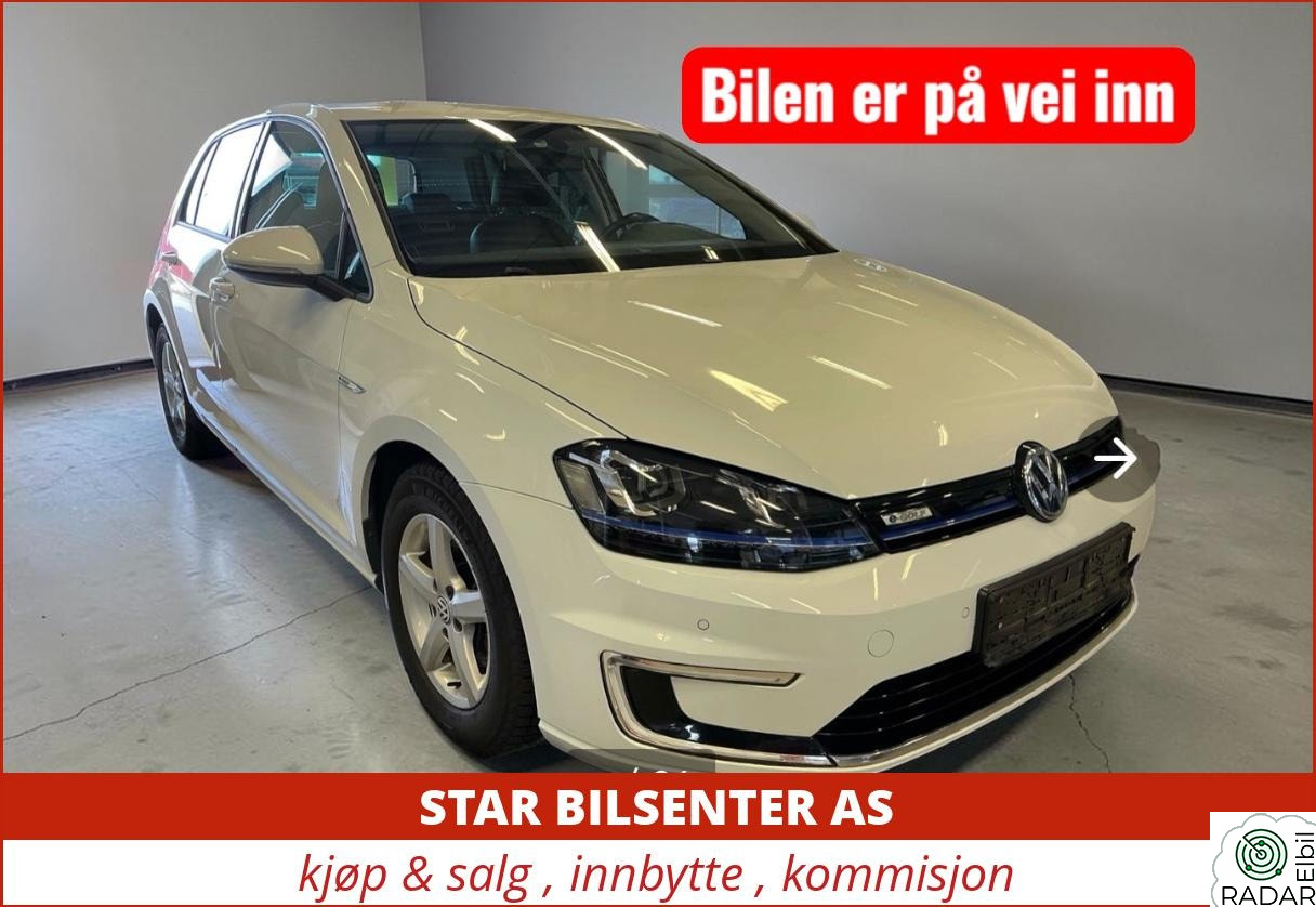 VOLKSWAGEN GOLF 1EIER ,Eu godkjent, lav km, S seter BILEN er PÅ VEI inn