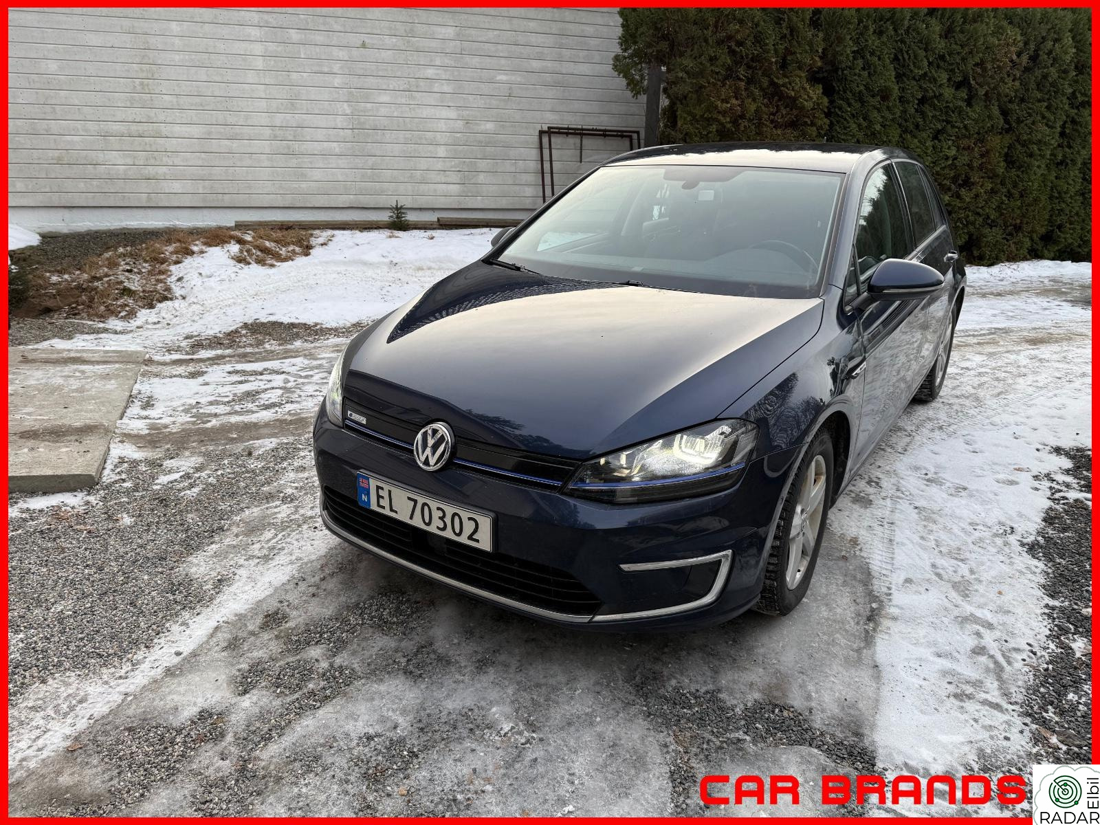 VOLKSWAGEN GOLF ny service, garanti, eu ok