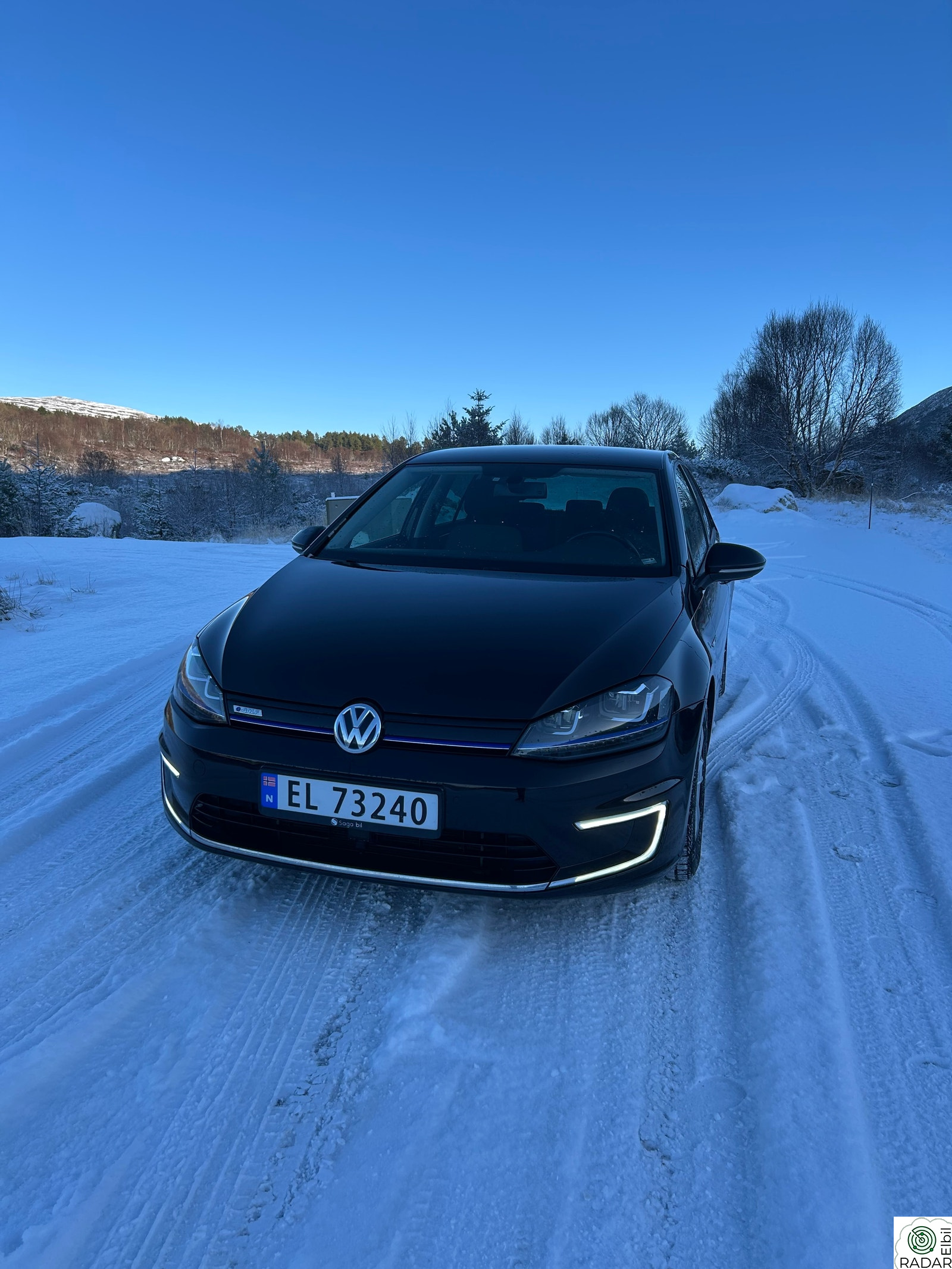 VOLKSWAGEN GOLF Volkswagen e-Golf 2016-24 kWh-136 hk-Hurtiglading (CCS)
