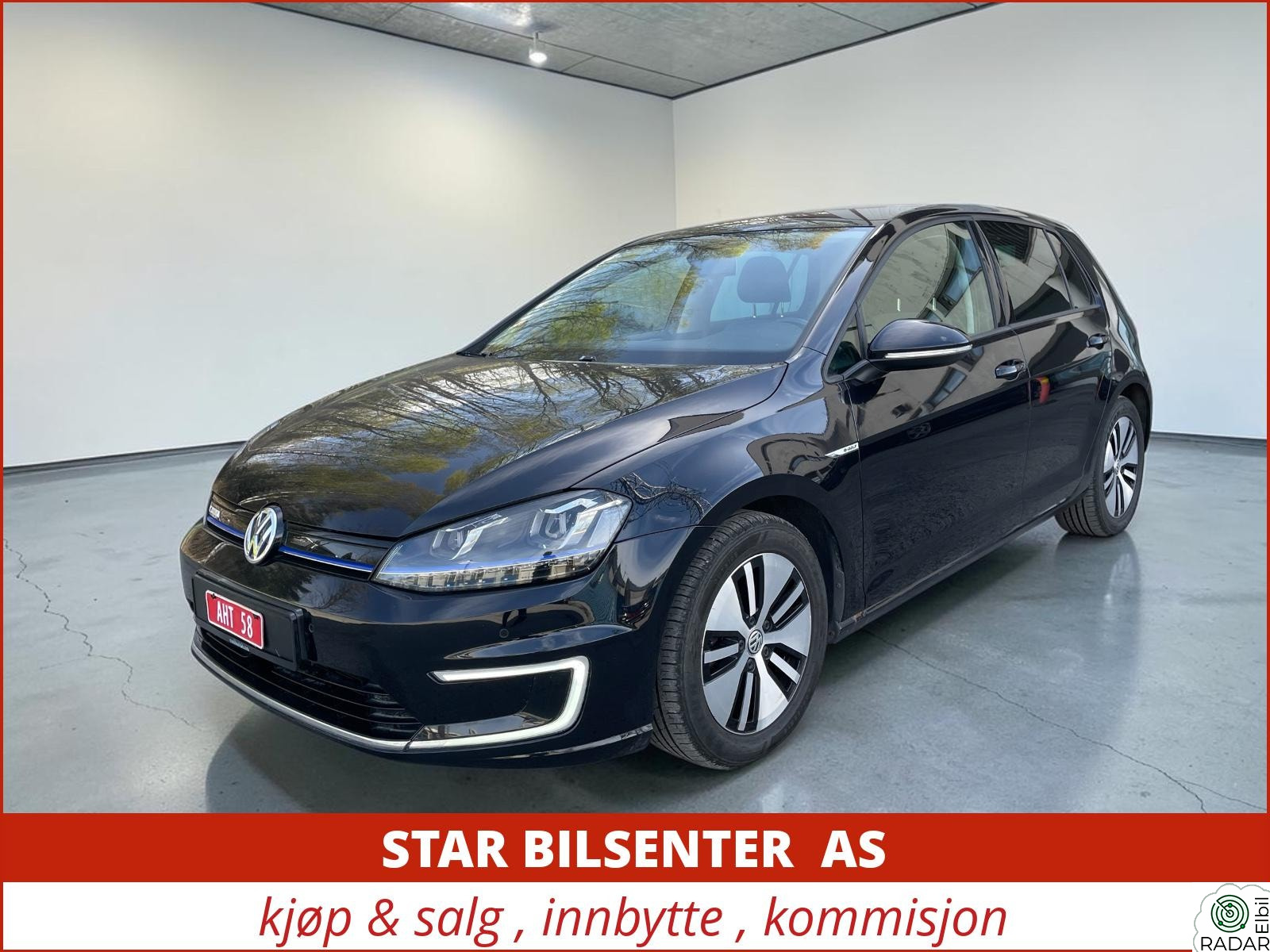 VOLKSWAGEN GOLF E Golf, Eu godkjent frem til 7.2027 Rekkevidde 190 km