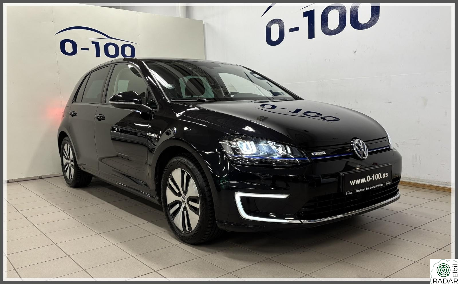 VOLKSWAGEN GOLF e-Golf/116 hk/190 km/AUTOMAT/KUN 75100 km/EU 06.27