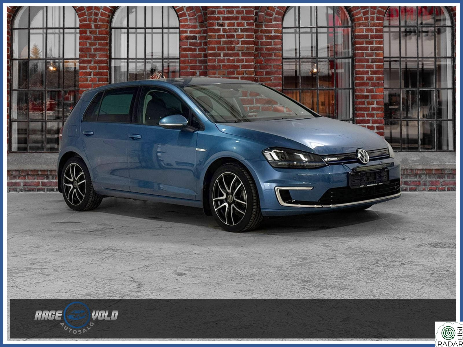 VOLKSWAGEN GOLF eGolf DynAudio 12Mnd 12MndGaranti