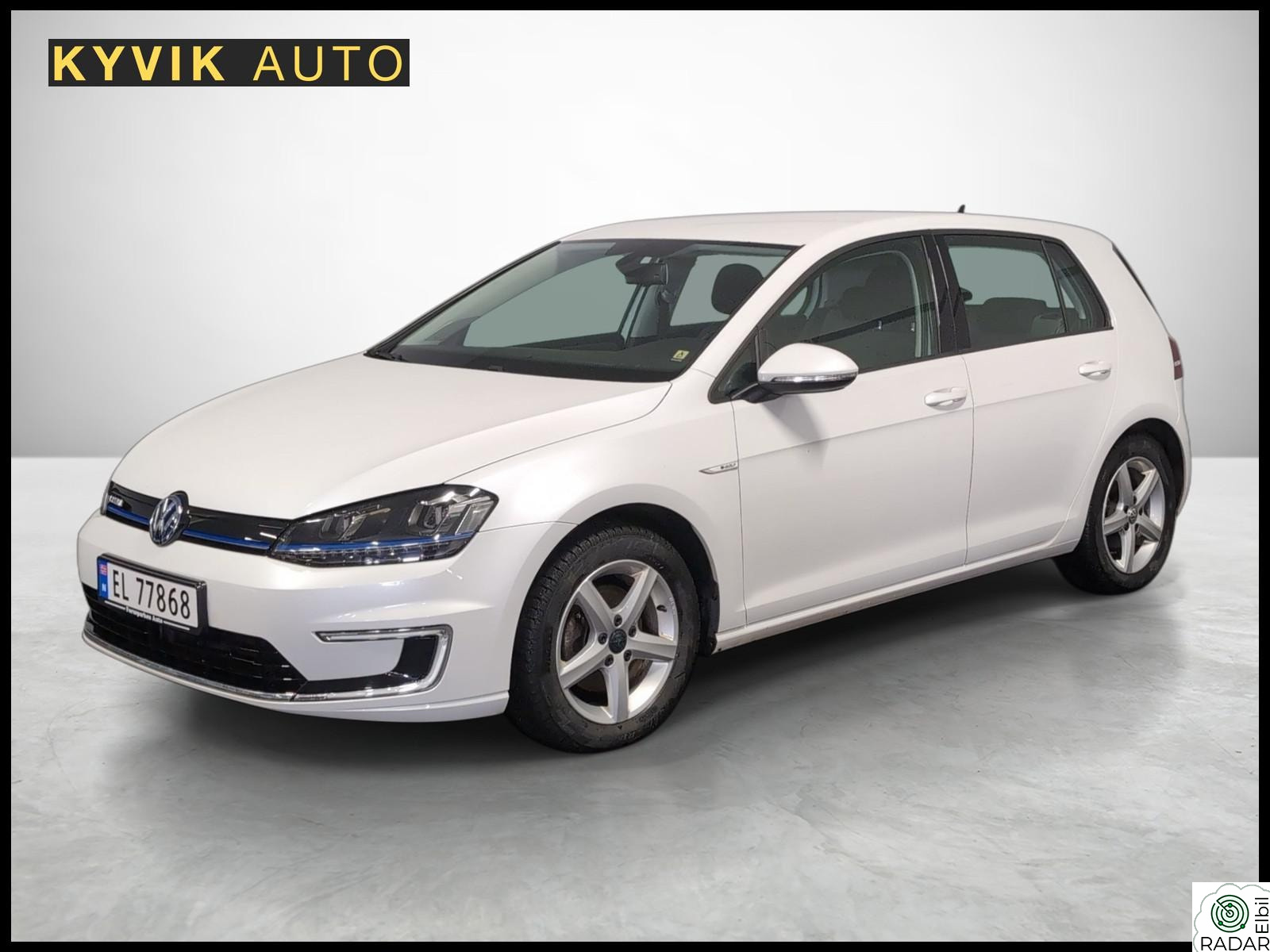 VOLKSWAGEN GOLF EU-06.2025/2WD/AUTOMAT/2016 MOD/116HK/Golf EV Blue-e-Mo