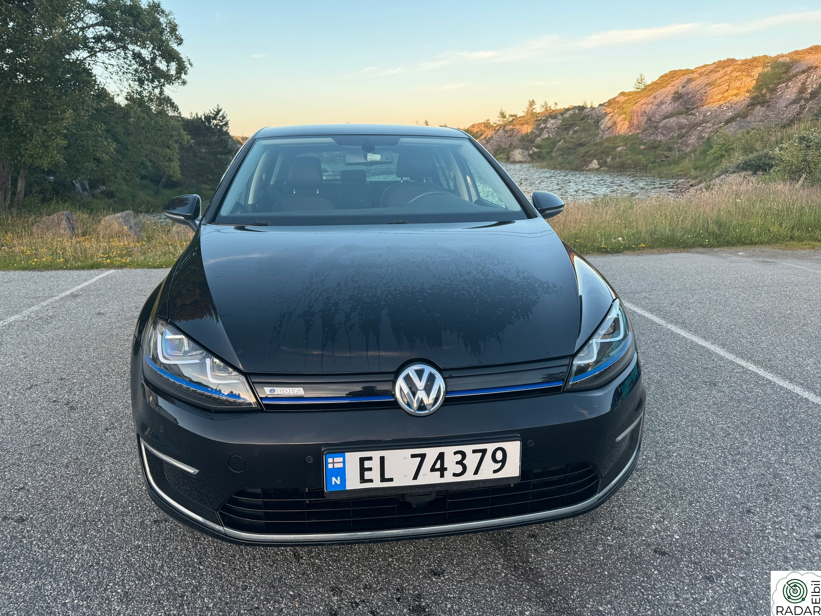 VOLKSWAGEN GOLF e-Golf|Skinn|Keyless|App-styring|Navi|V.pumpe