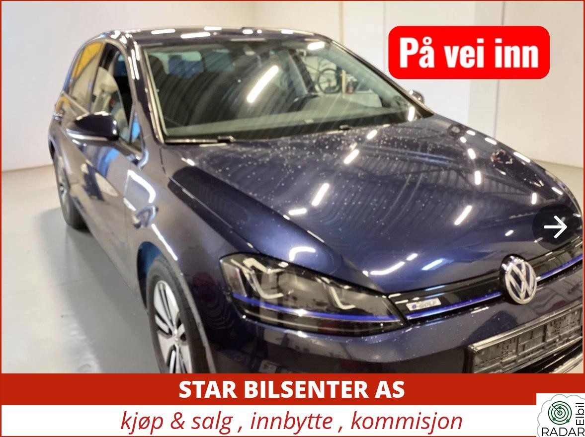VOLKSWAGEN GOLF Lav km, En EIER,Eu ok til 8, 2027 på vei inn