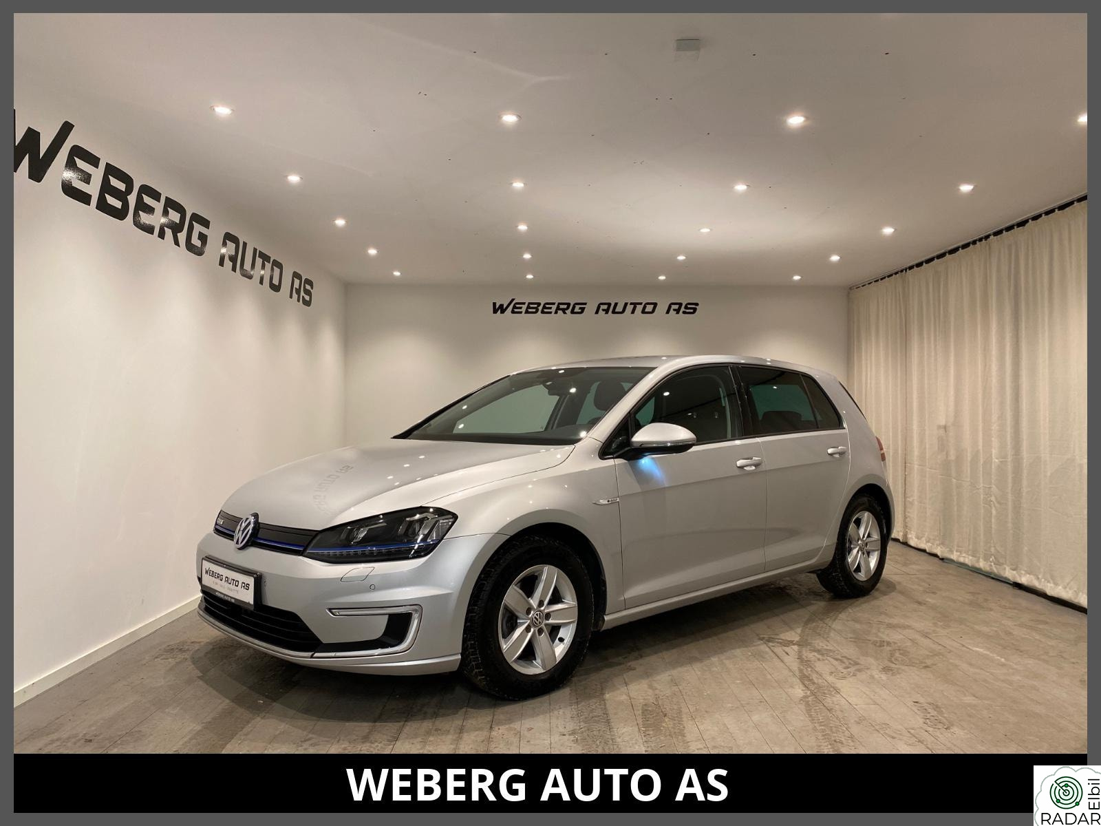 VOLKSWAGEN GOLF E-GOLF/EXCLUSIVE/VARMEPUMPE/ACC/DAB/SKINN/NAVI/R-KAMERA