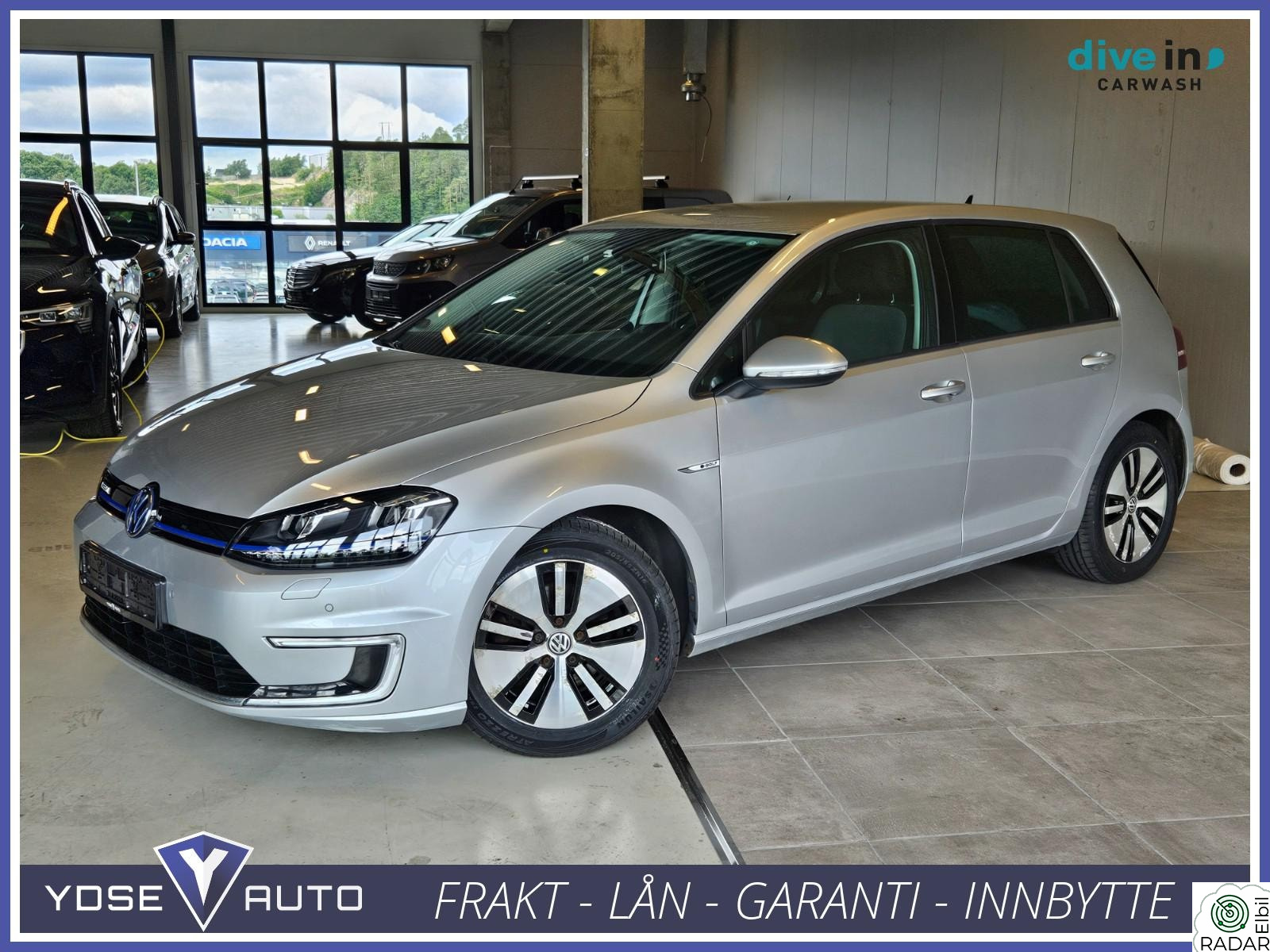 VOLKSWAGEN GOLF E-Golf Navi R.Kam ACC DAB BT Keyless P.sens EU 08/26