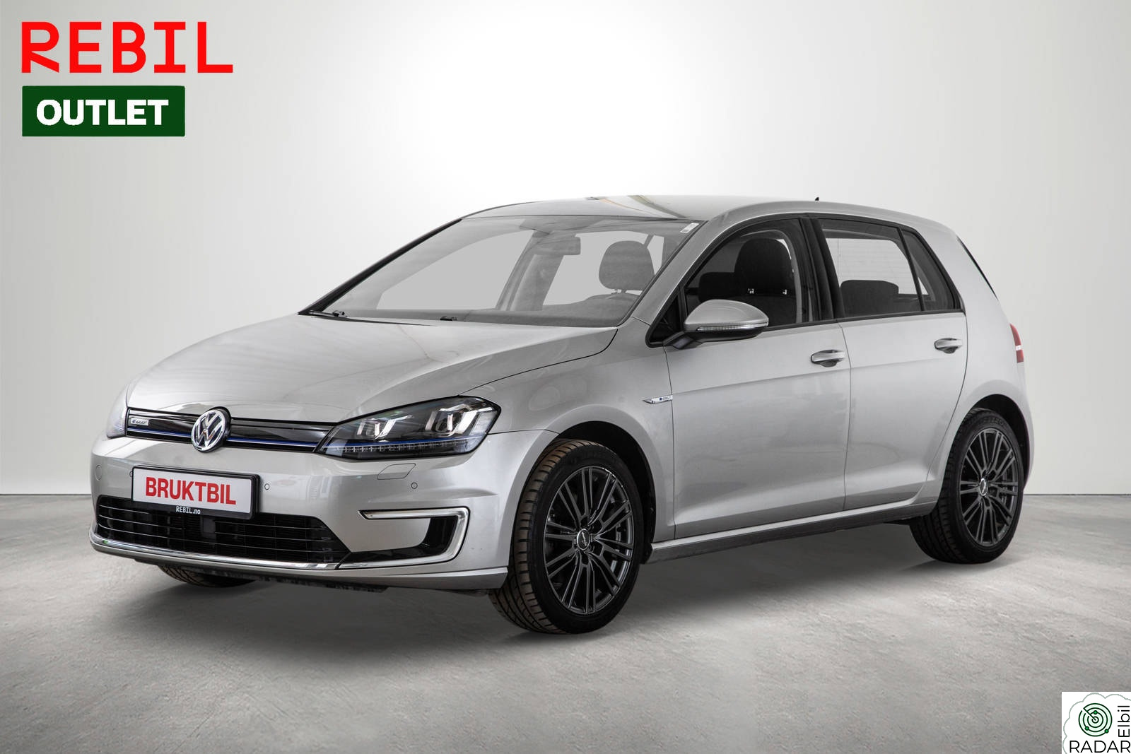 VOLKSWAGEN GOLF E-Golf (116hk) ACC/Ryggekamera/Navi/LED/2 Hjulsett