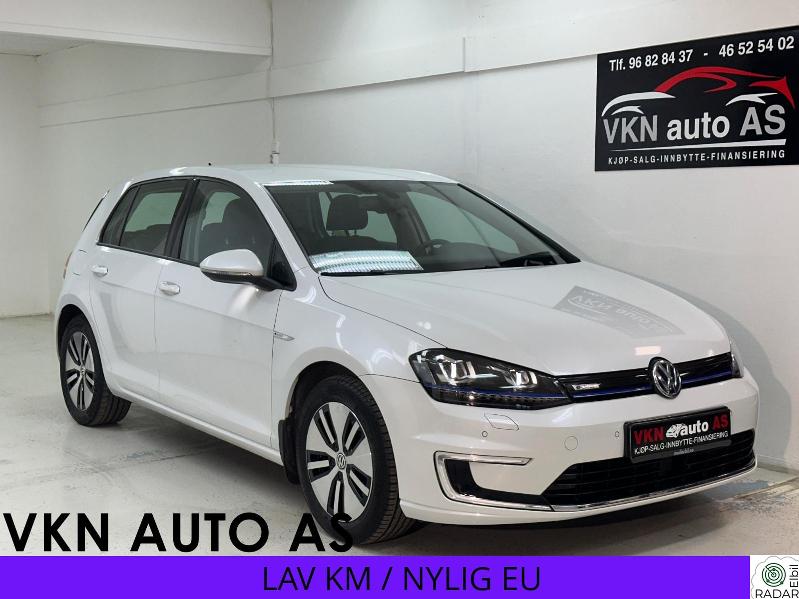VOLKSWAGEN GOLF 2016/EL/116HK/190-RV/ACC/R-KAM/KEYLESS/P-SENSOR/EU28