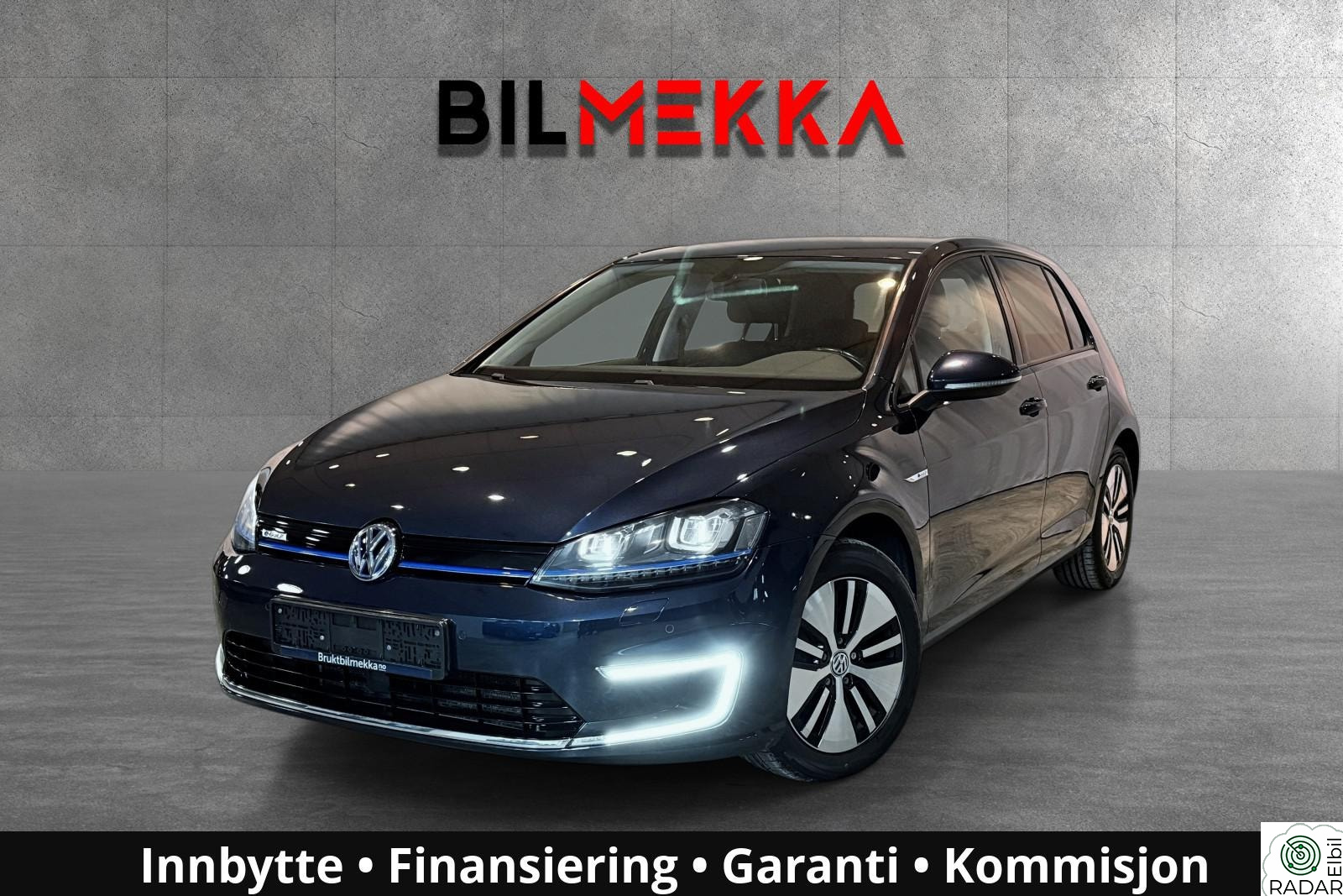 VOLKSWAGEN GOLF e-Golf Exclusive | Skinn | LED | DAB+ | NAVI | Velholdt