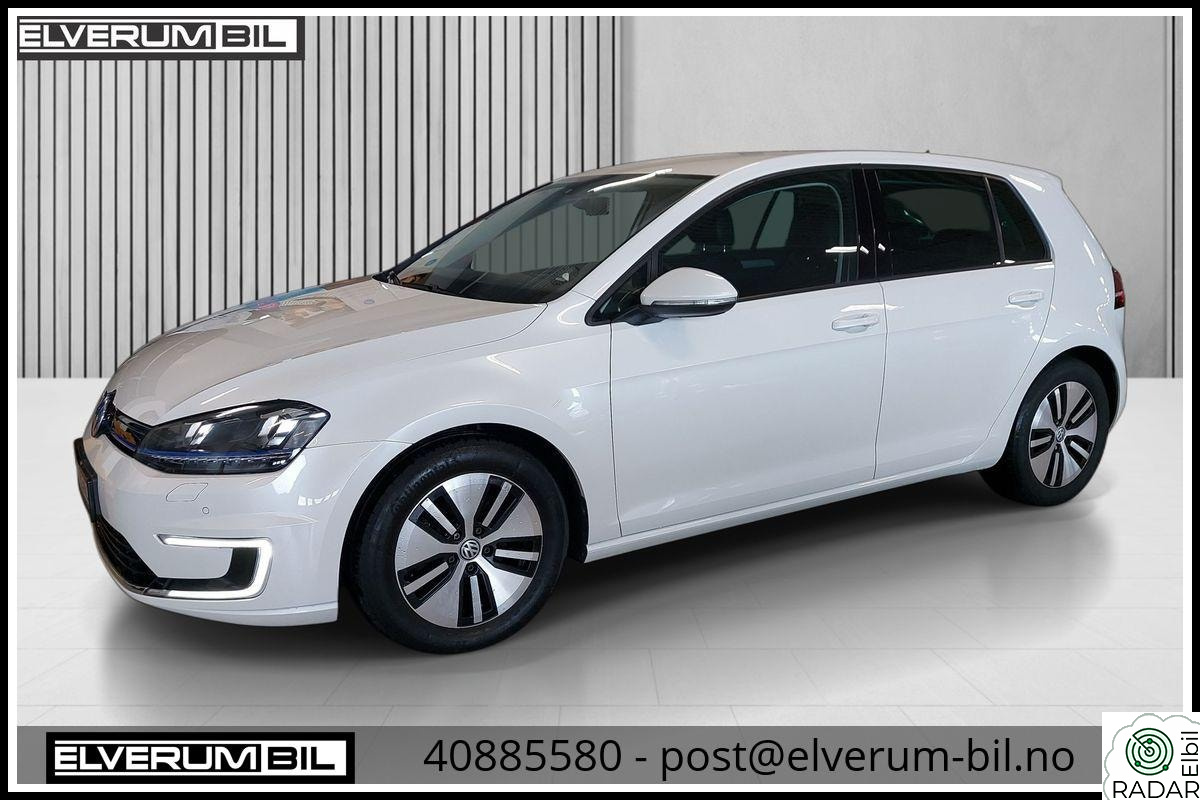 VOLKSWAGEN GOLF E-golf Exclusive Skinn/ACC/Led lys/Varme i frontrute++