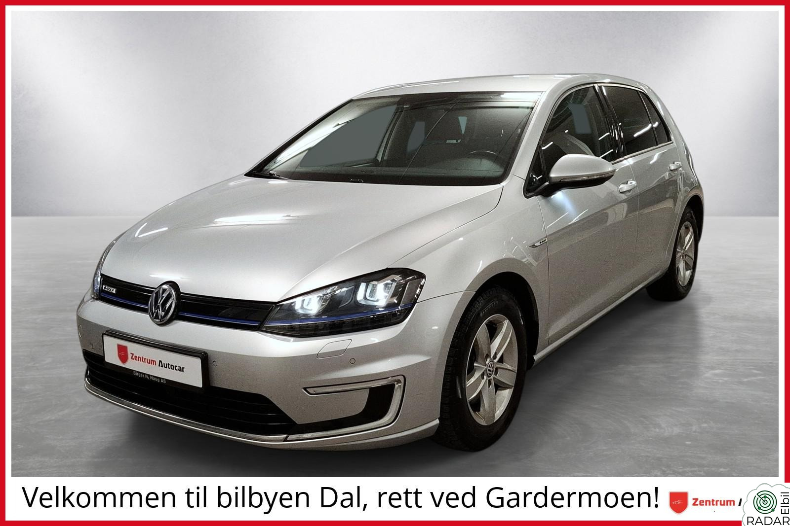 VOLKSWAGEN GOLF 190 km rekkevidde Ny eu og service Garanti Navi DAB