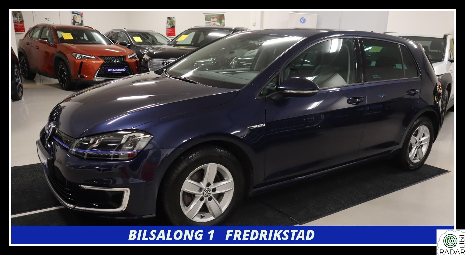 VOLKSWAGEN GOLF E-Golf,Exclusive,Skinn,Navi,Cruise,Led,Ryggekamera