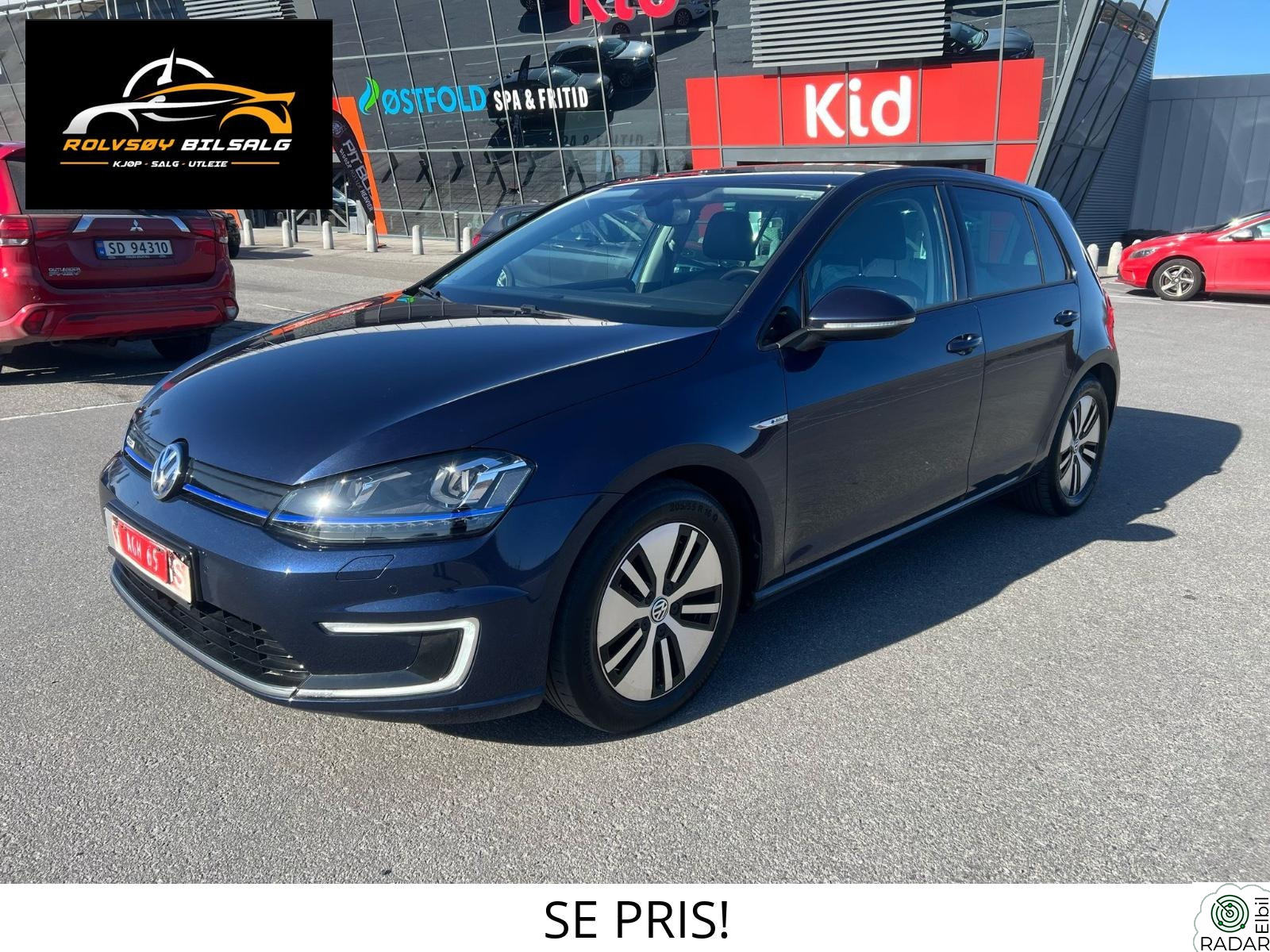 VOLKSWAGEN GOLF SKINNSETER // RYGGEKAMERA // EU GODKJENT