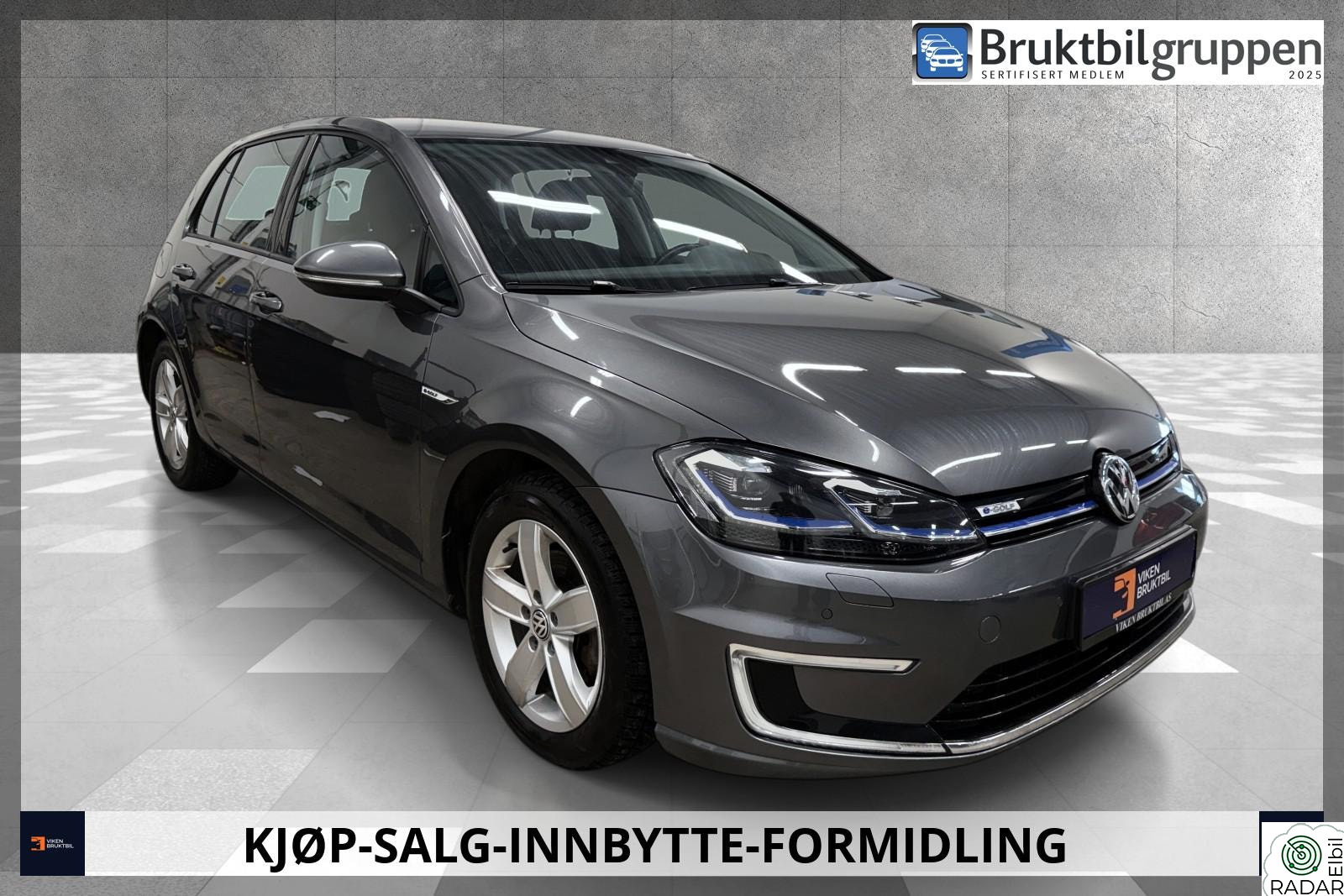 VOLKSWAGEN GOLF E-GOLF/100KW/ACC/LED/NAVI/KAMERA/KEYLESS/VARMEPUMPE