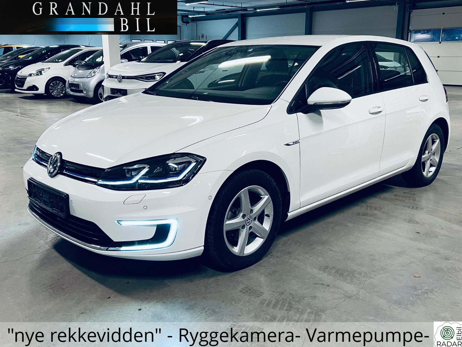 VOLKSWAGEN GOLF EV - 136 HK - Active Info D. Adaptive C. - Ryggekamera