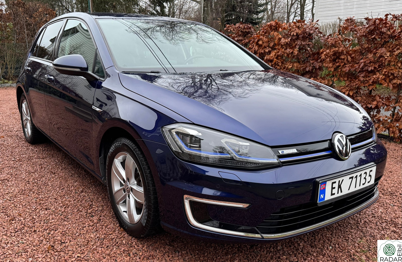 VOLKSWAGEN GOLF eGOLF 100KW (300 km) Skinn, ryggekamera, ACC, V cockpit