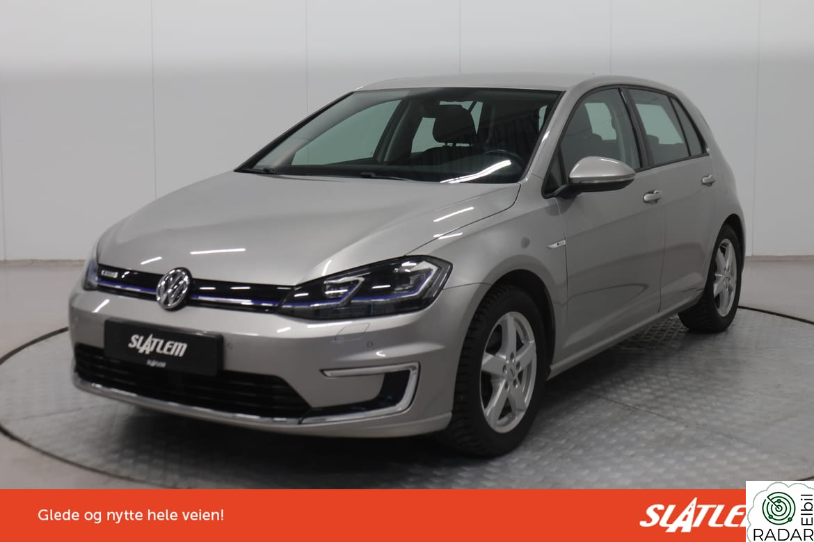 VOLKSWAGEN GOLF E-golf 136 hk,223km,Varmepumpe,Keyless,LED,