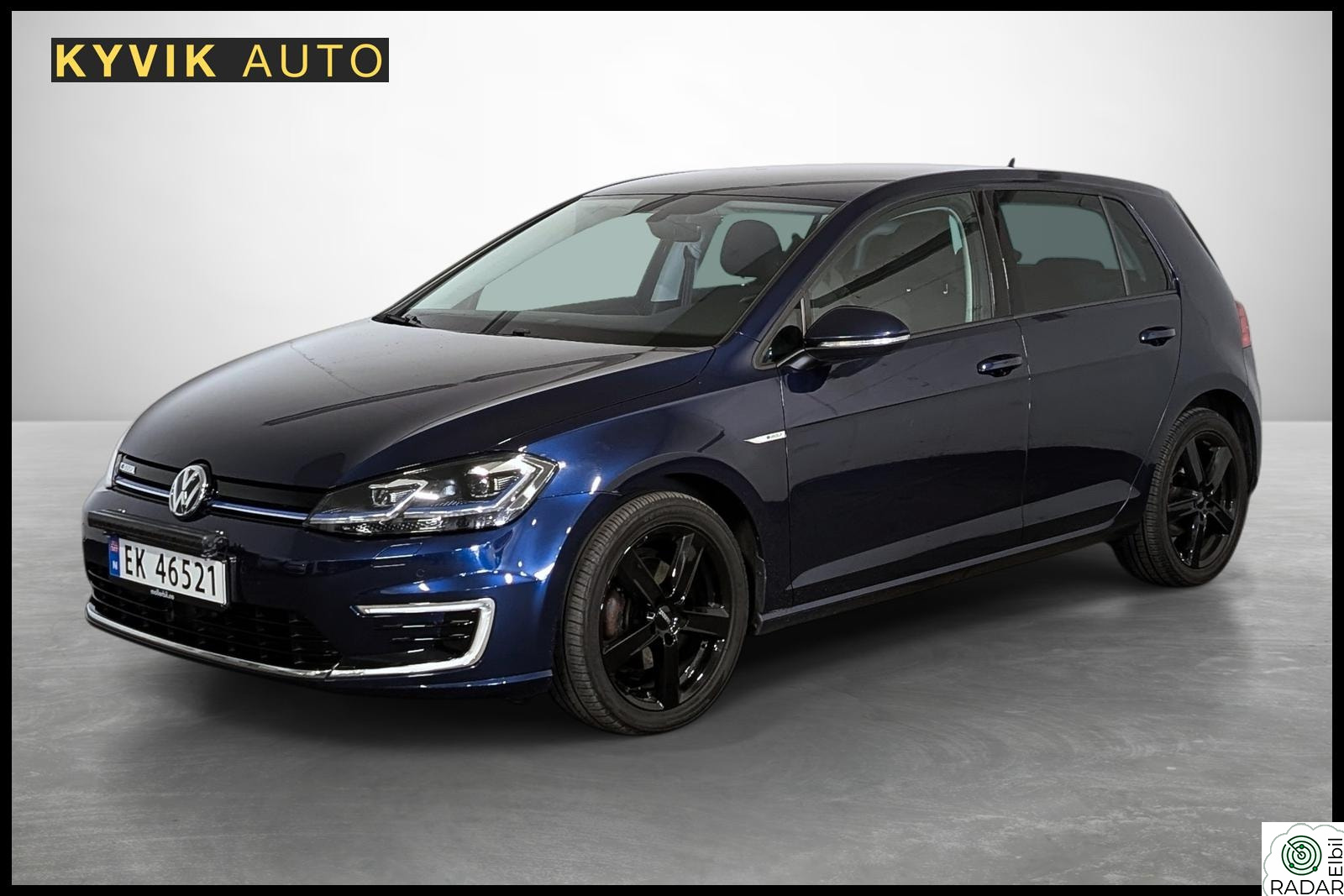 VOLKSWAGEN GOLF e-Golf 136 HK | ACC | Varmepumpe | NAV | R.KAMERA