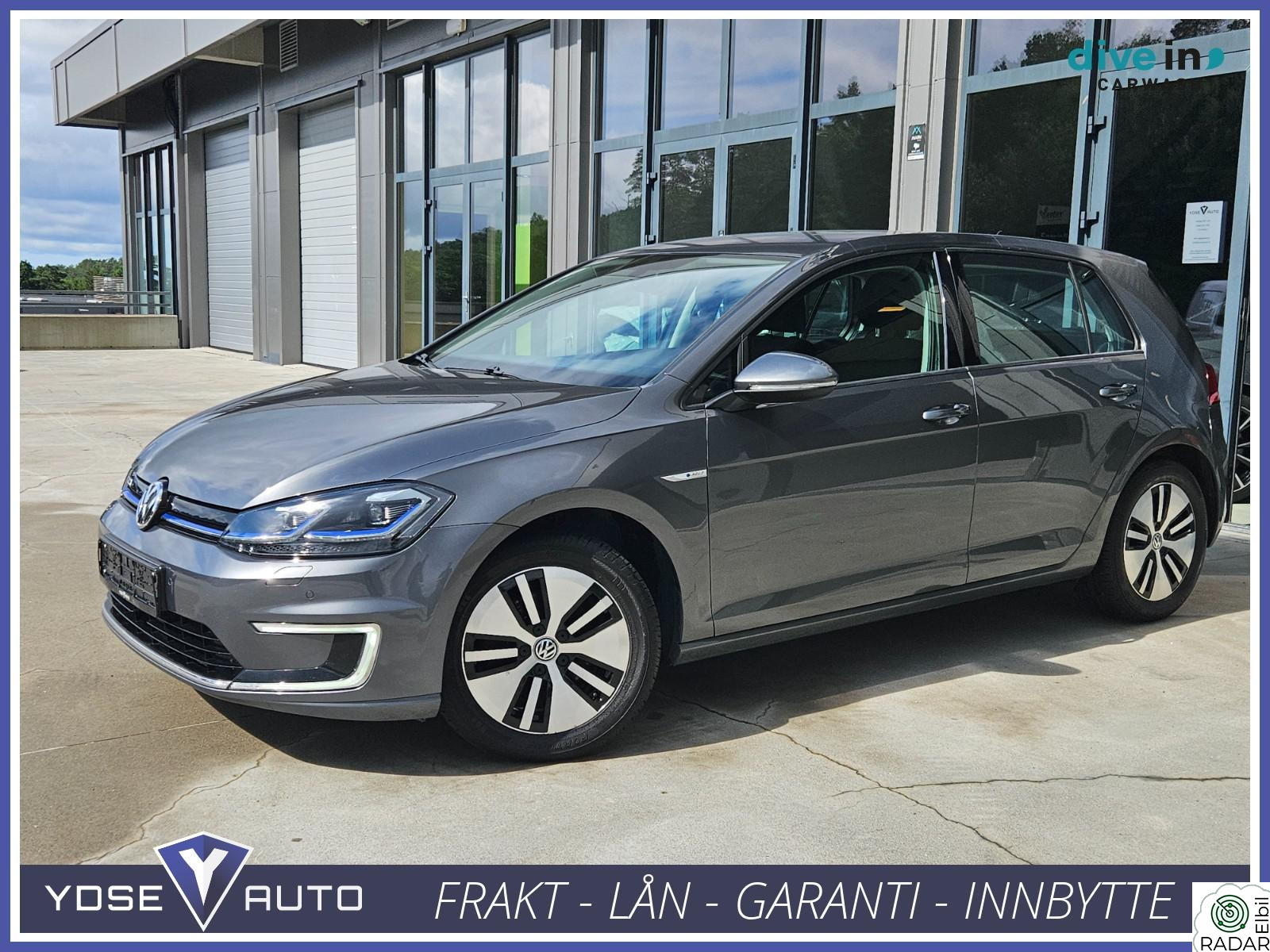 VOLKSWAGEN GOLF Egolf 300km 136hk ACC Navi DAB R.Kam BT EU 3/27