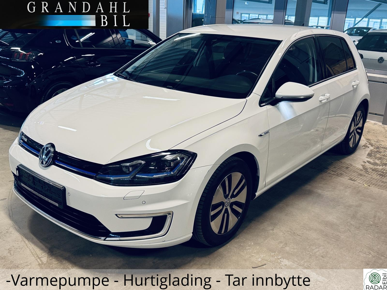 VOLKSWAGEN GOLF E-GOLF - 136 HK - Apple Carplay - Varmepumpe