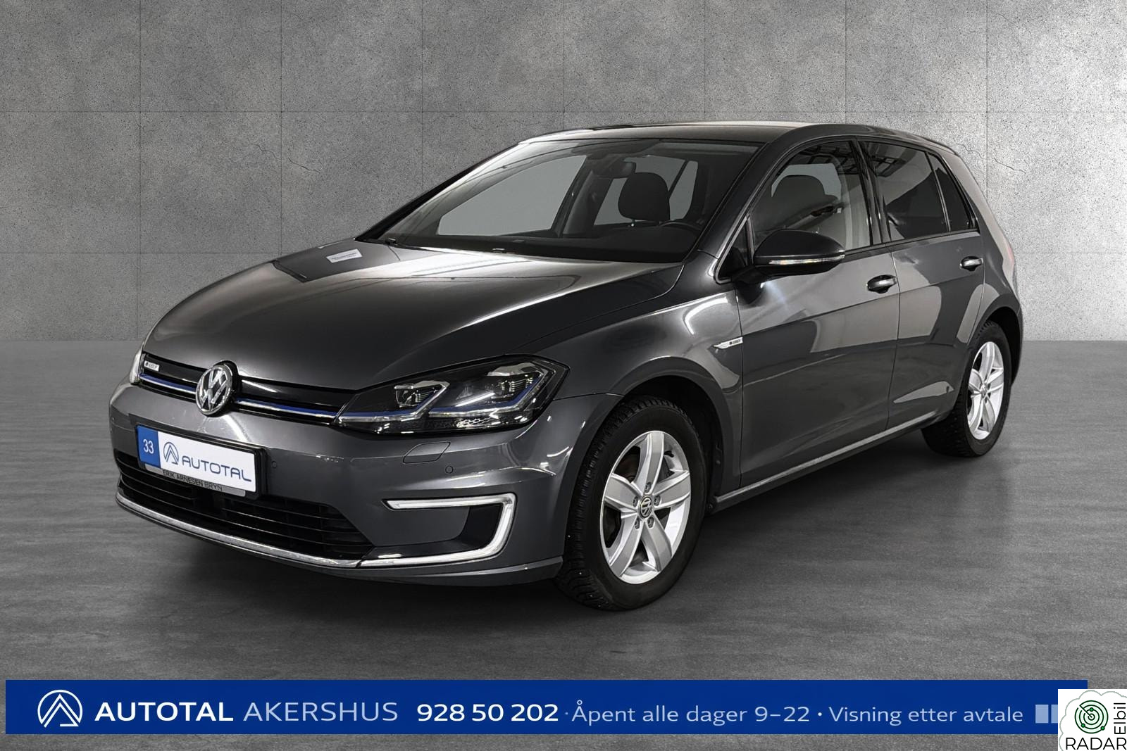 VOLKSWAGEN GOLF 136Hk | ACC | Varmepumpe | Navi | Garanti*