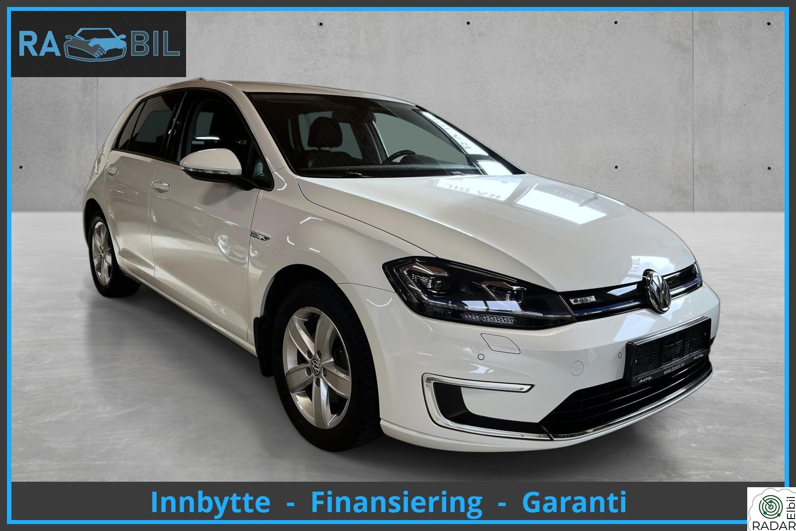 VOLKSWAGEN GOLF NY EU-NY SERVICE-NYE DEKK-300 KM REKKEVIDDE