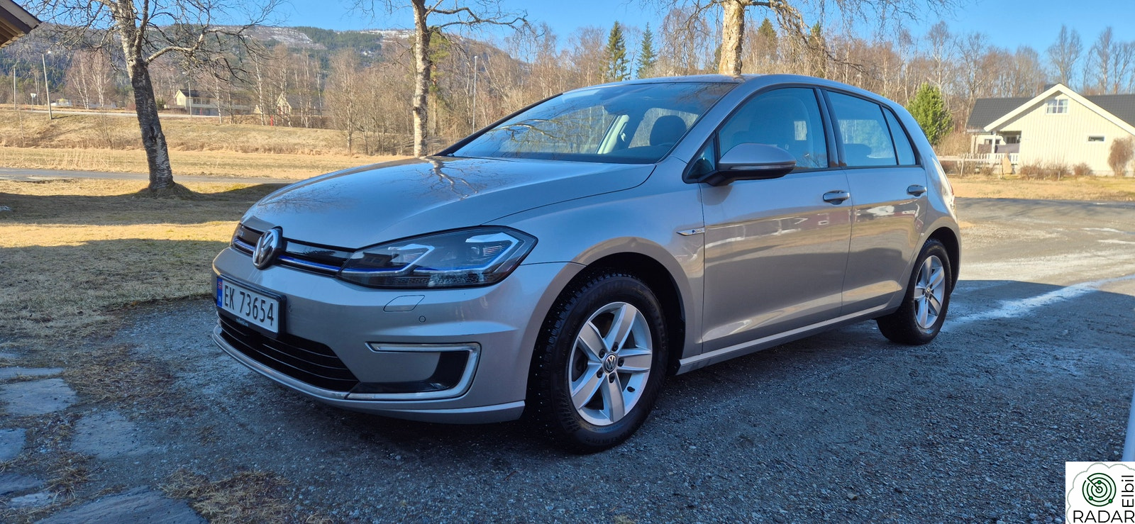 VOLKSWAGEN GOLF Ny EU, batterirapp. NAF., servicehist., nye sommerdekk