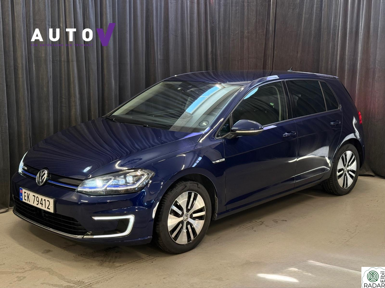 VOLKSWAGEN GOLF 136HK Digitaldisplay/ACC/Navi/R.Kam/Carplay/Norsk/1Eier