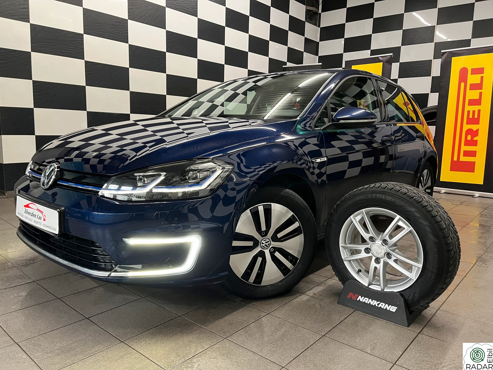 VOLKSWAGEN GOLF E-GOLF*100KW*300KM*EXCLUSIVE*ALT*SKINN*NY SERVICE*EU OK
