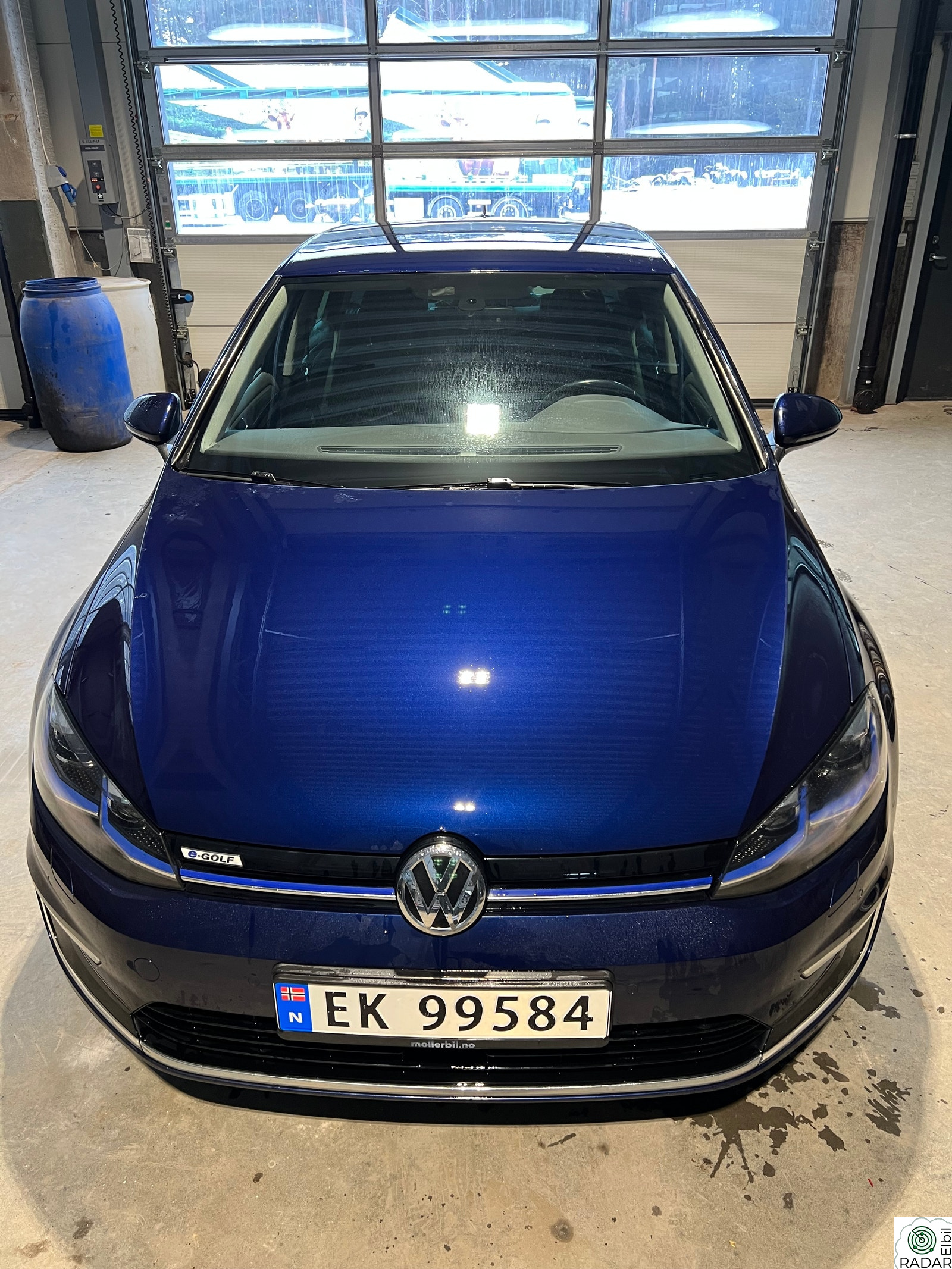 VOLKSWAGEN GOLF E golf blå metallic