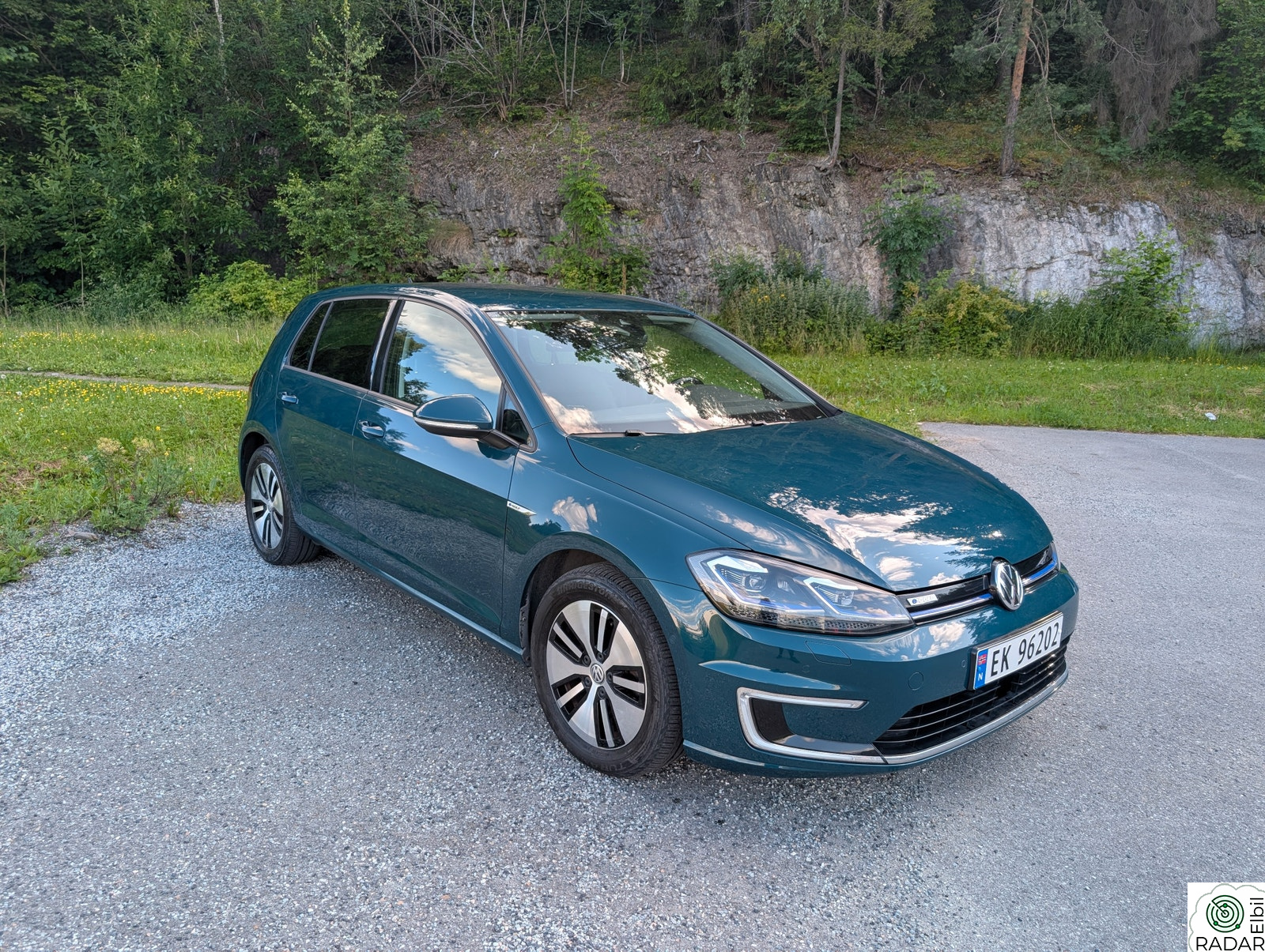 VOLKSWAGEN GOLF Lav km, digitalt dashbord