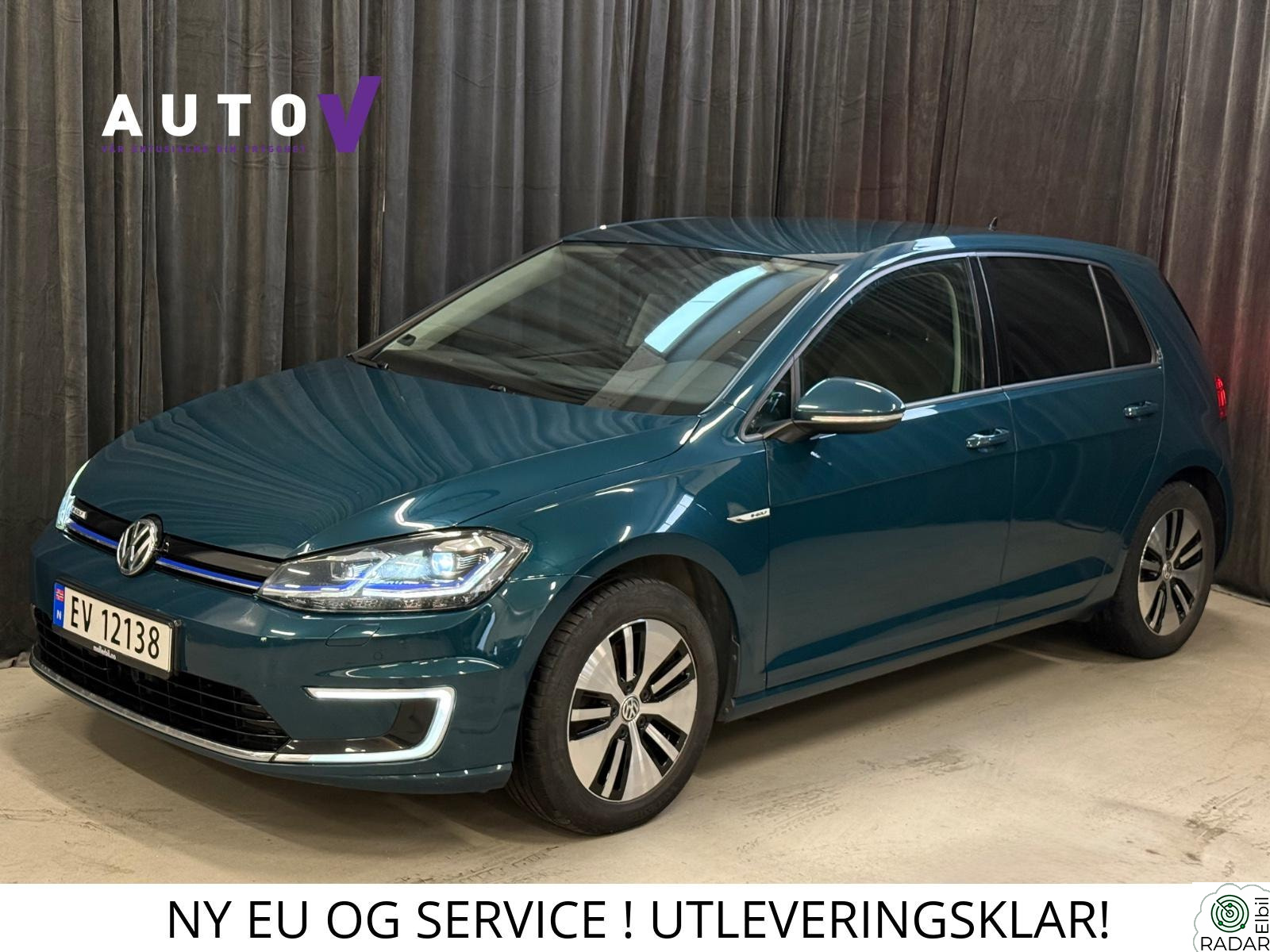 VOLKSWAGEN GOLF 136HK ACC/Varmepumpe/Mirrorlink/Navi/PDC/LED/NORSK