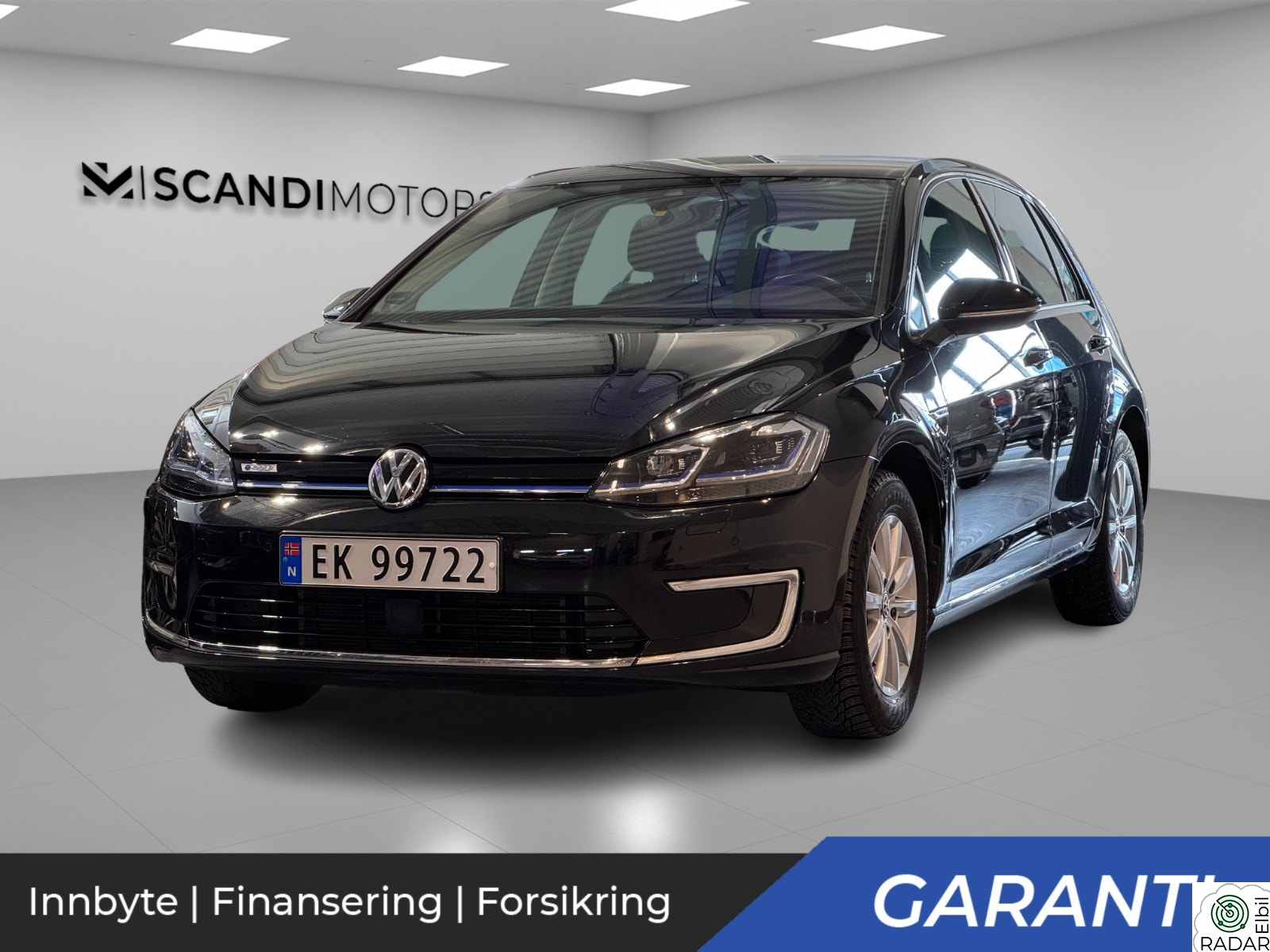 VOLKSWAGEN GOLF 300km / 1 eier / LED / 136hk