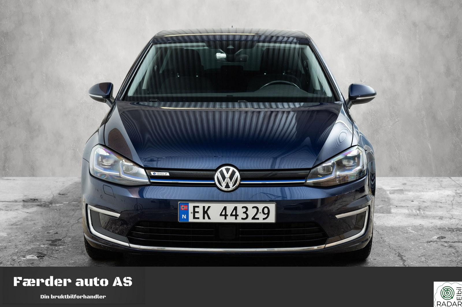 VOLKSWAGEN GOLF E-golf utstyrsbombe! 300km/rekkevidde