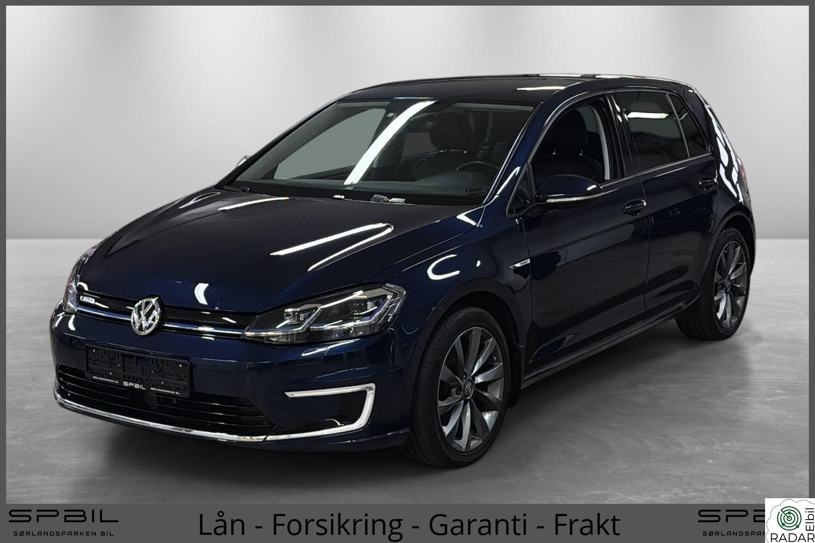 VOLKSWAGEN GOLF e-Golf 136Hk Skinn Varmepumpe ACC Navi R.Kamera EU09/27