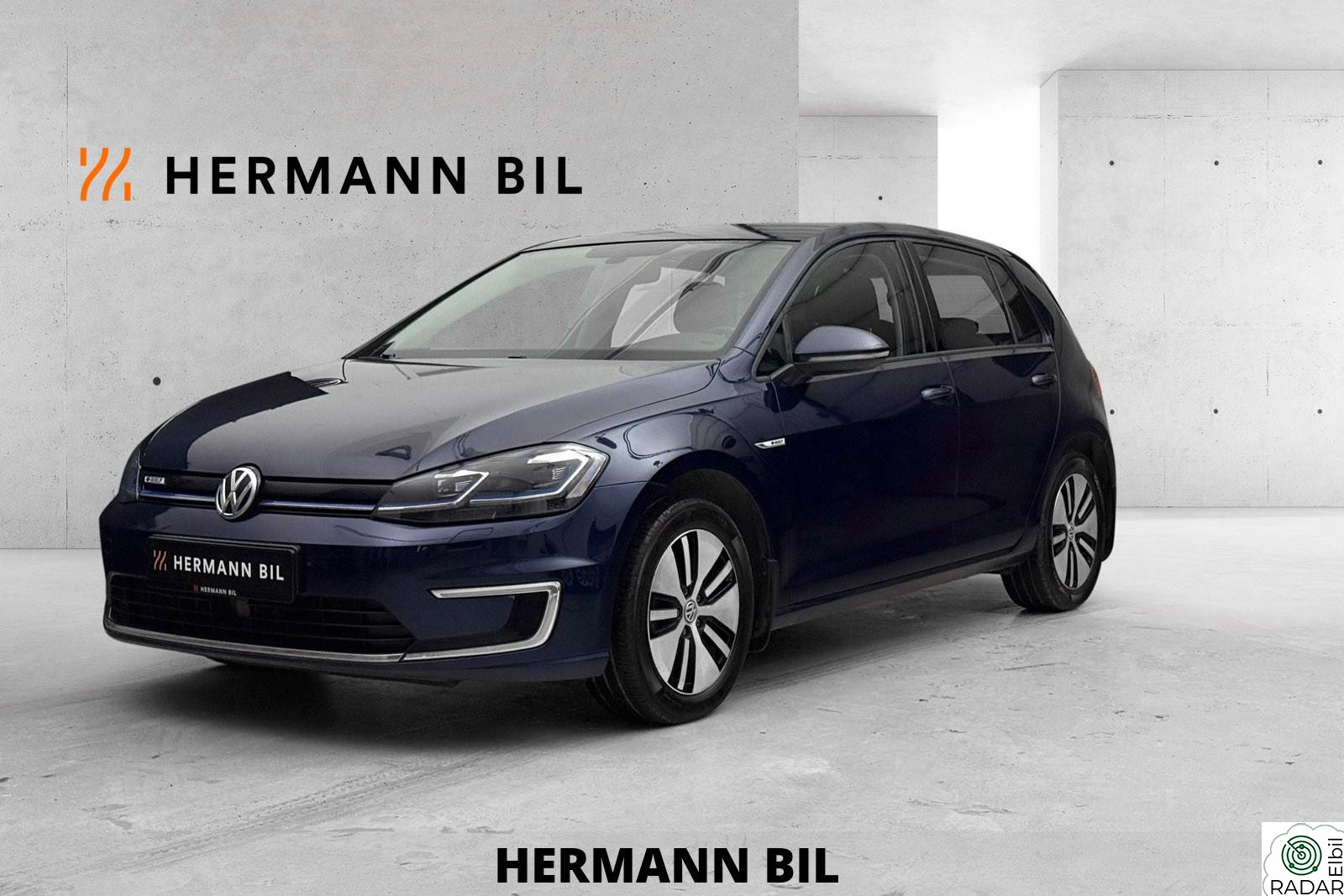 VOLKSWAGEN GOLF 300km/Varmepumpe/ACC/Navi/LED/CarPlay/136HK
