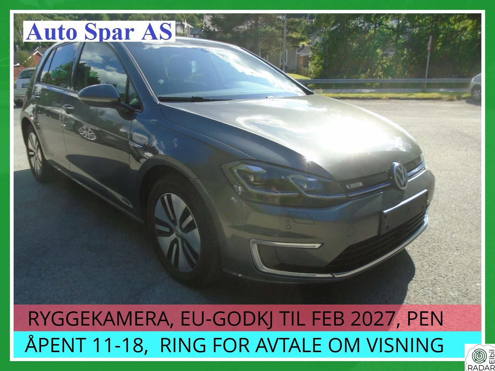 VOLKSWAGEN GOLF 136 HK 300 KM SOLGT NY I NORGE, 6 MND GARANTI, 1. EIER
