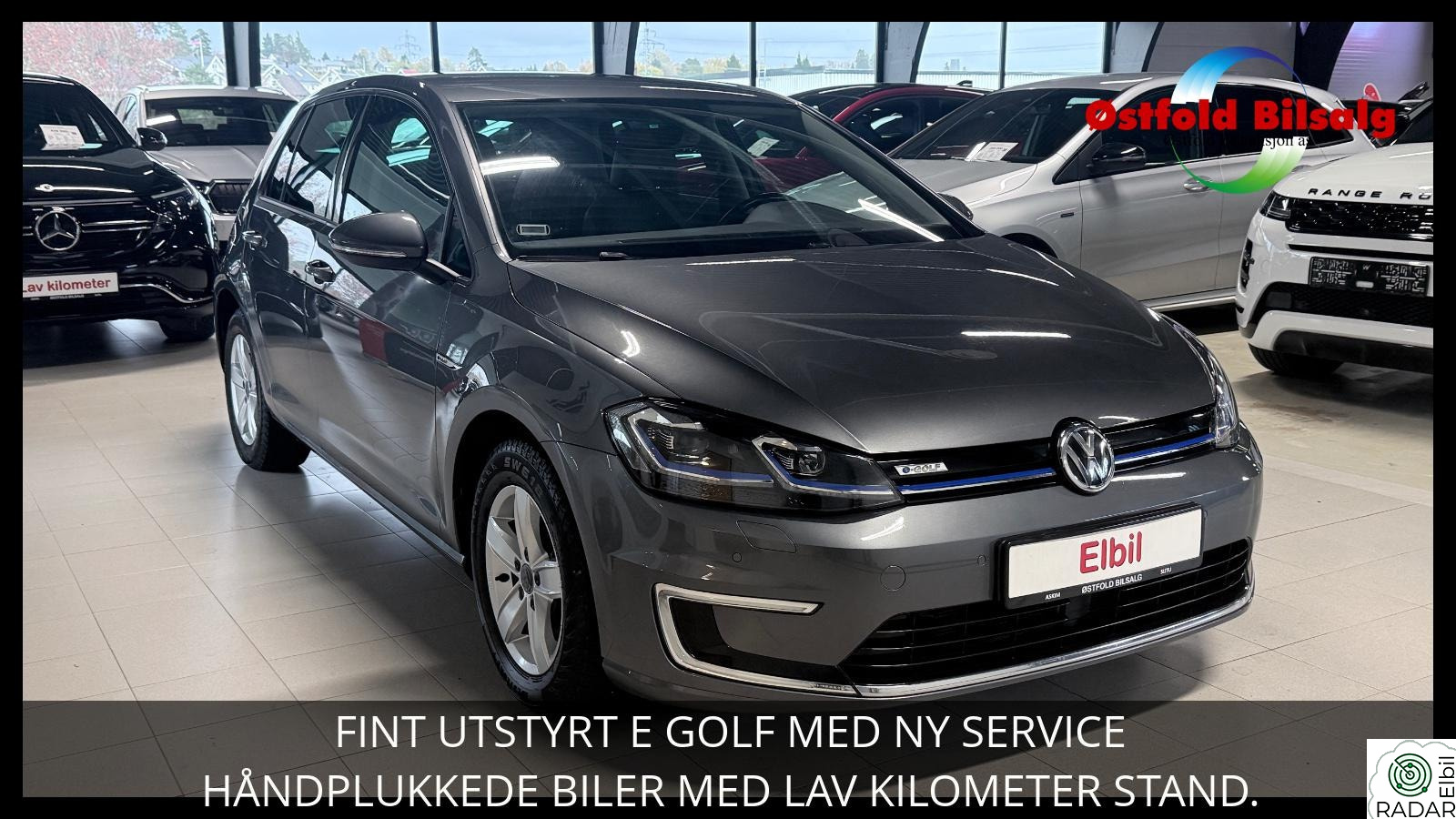 VOLKSWAGEN GOLF E GOLF 136HK SKINN ADAP. CRUISE R.KAMERA APPLE CARPLAY