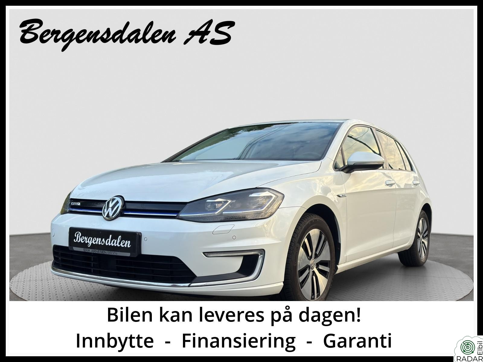 VOLKSWAGEN GOLF 300km, Meget godt utstyrt bil, AID, Keyless, Garanti!