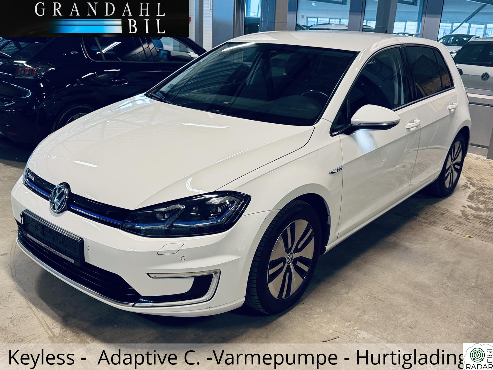 VOLKSWAGEN GOLF E-GOLF - Ryggekamera - Active Info D. - Varmepumpe