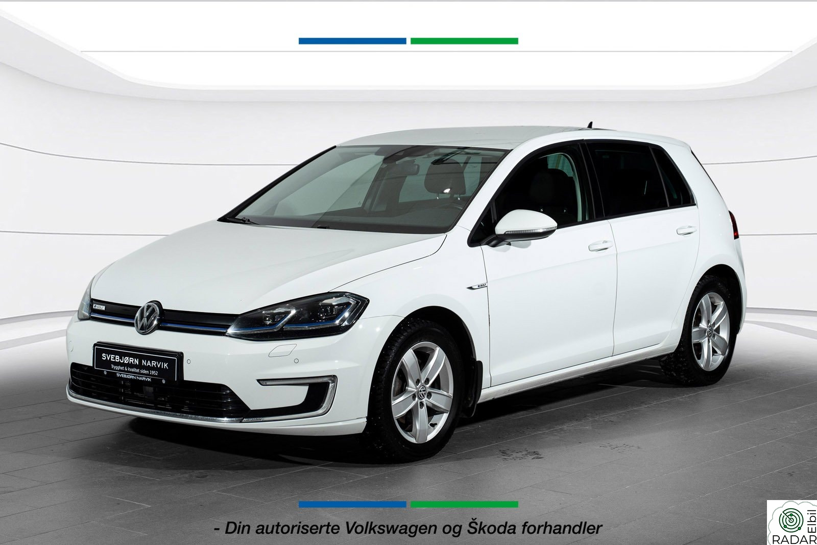 VOLKSWAGEN GOLF E-golf 136 hk //223km//Varmepumpe//Keyless//LED//