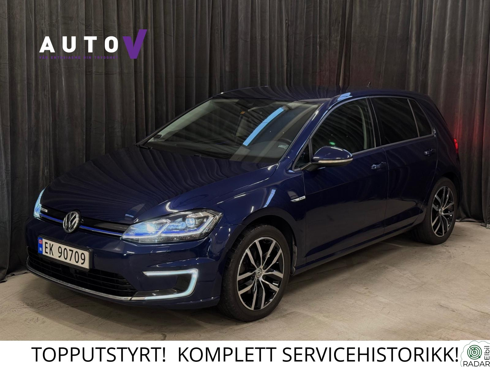 VOLKSWAGEN GOLF E 136HK Exclusive Skinn/DigitalDisplay/Dynaudio/ACC/DAB