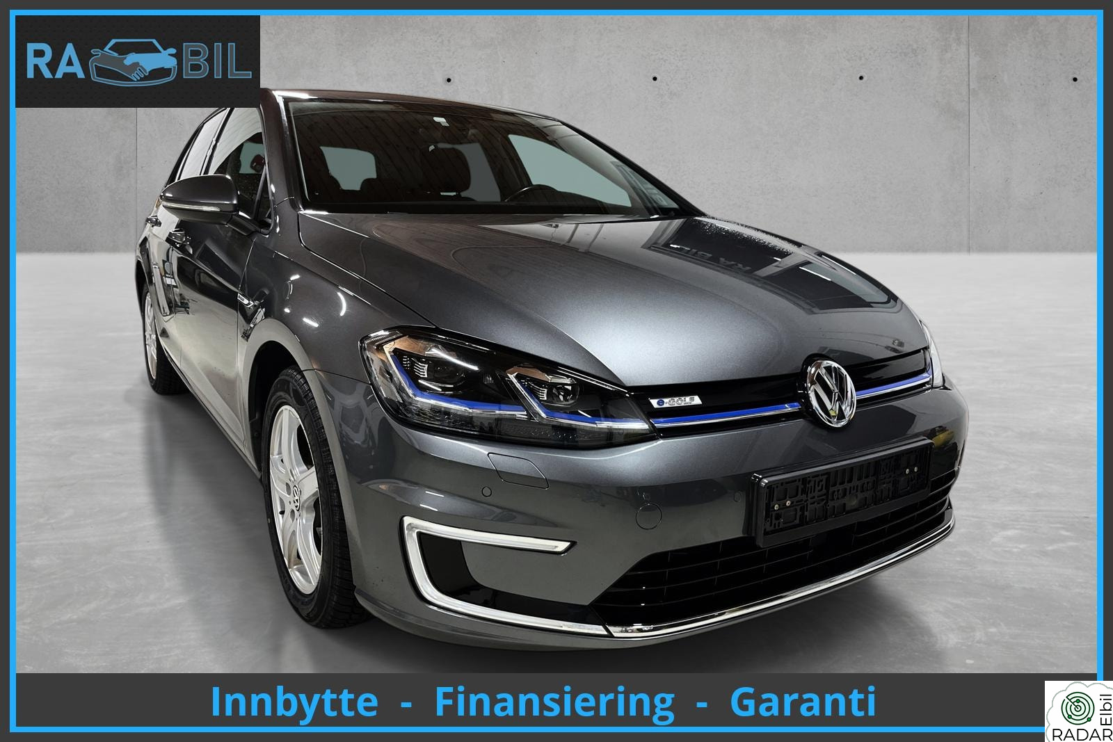 VOLKSWAGEN GOLF NY EU-SERVICE-DEKK-SKINN-300 KM